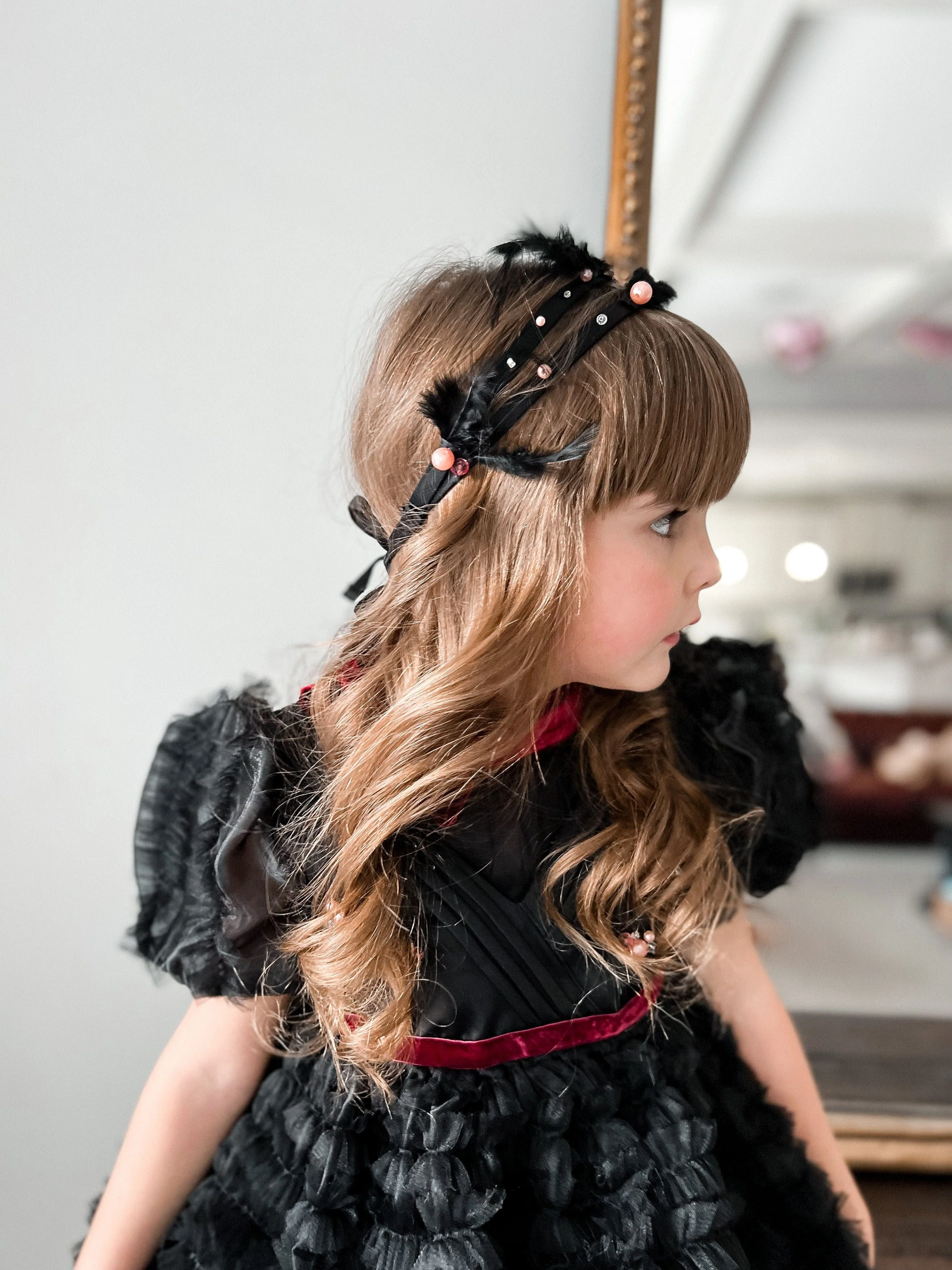 Kylie Feather Hair Sash - Image 5