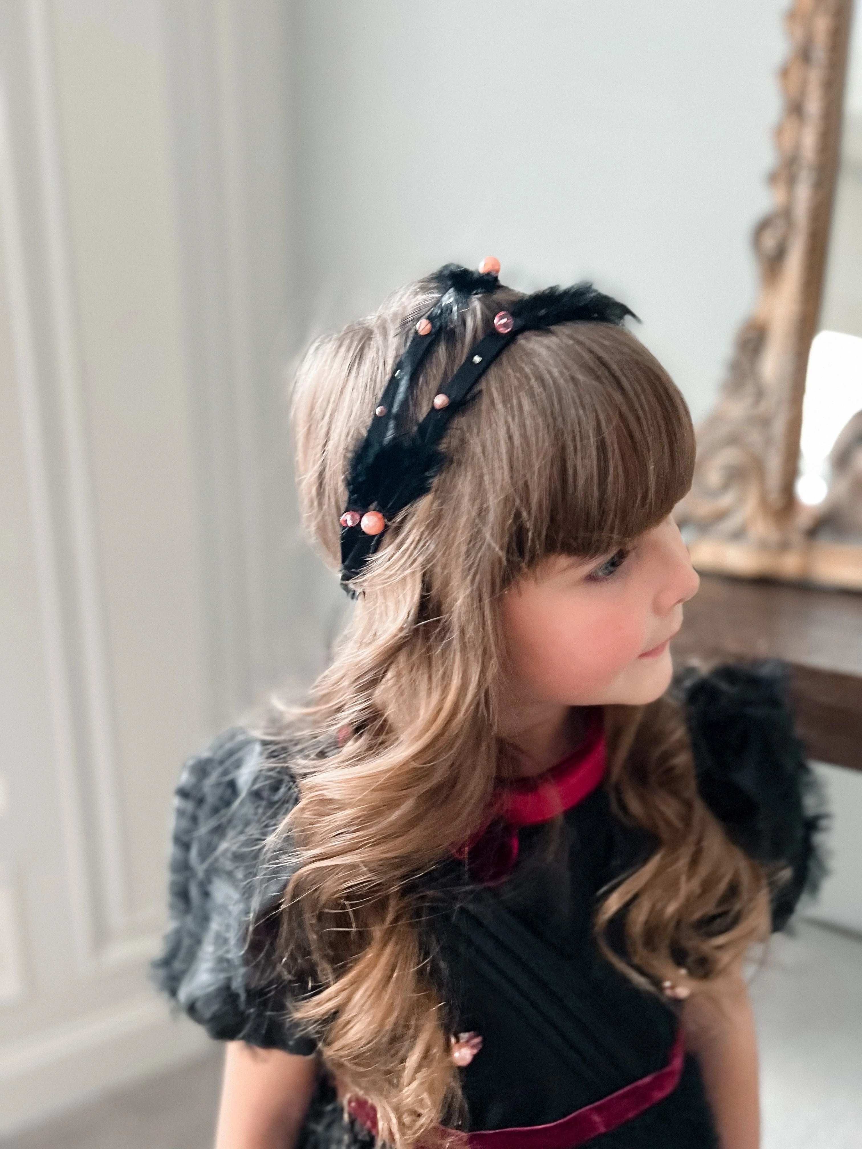 Kylie Feather Hair Sash - Image 6