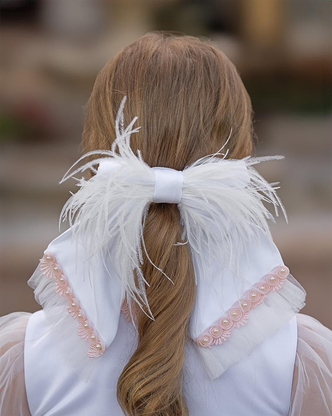 Laila Large Hair Bow - Image 3
