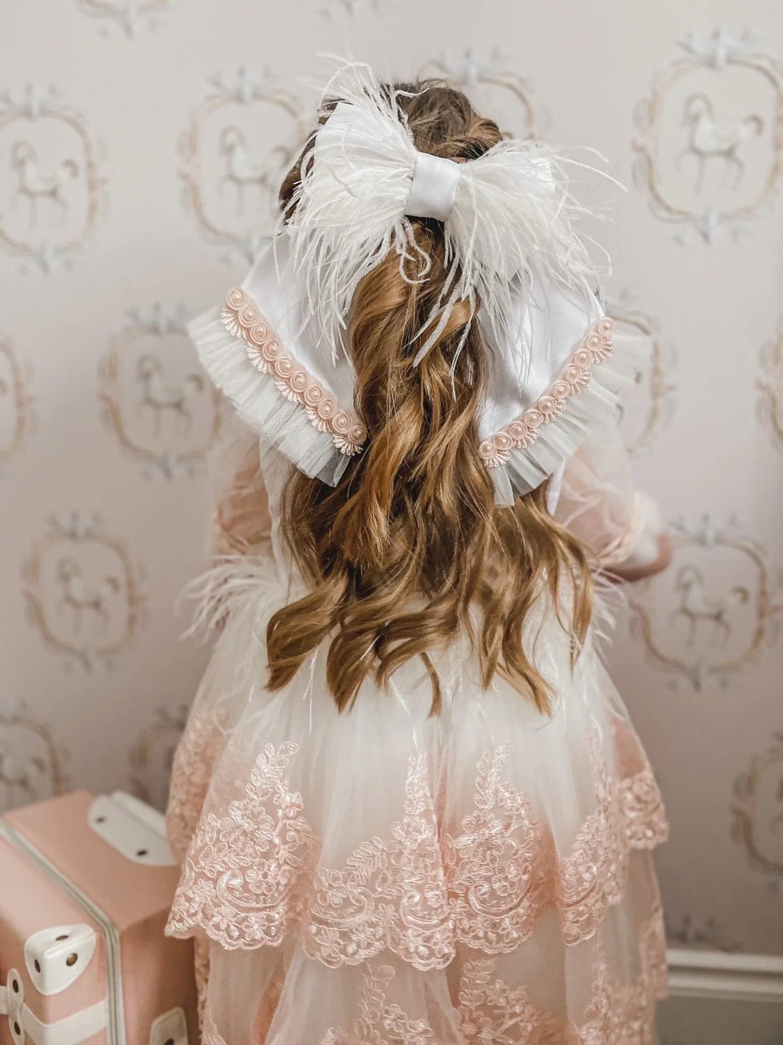 Laila Large Hair Bow - Image 6