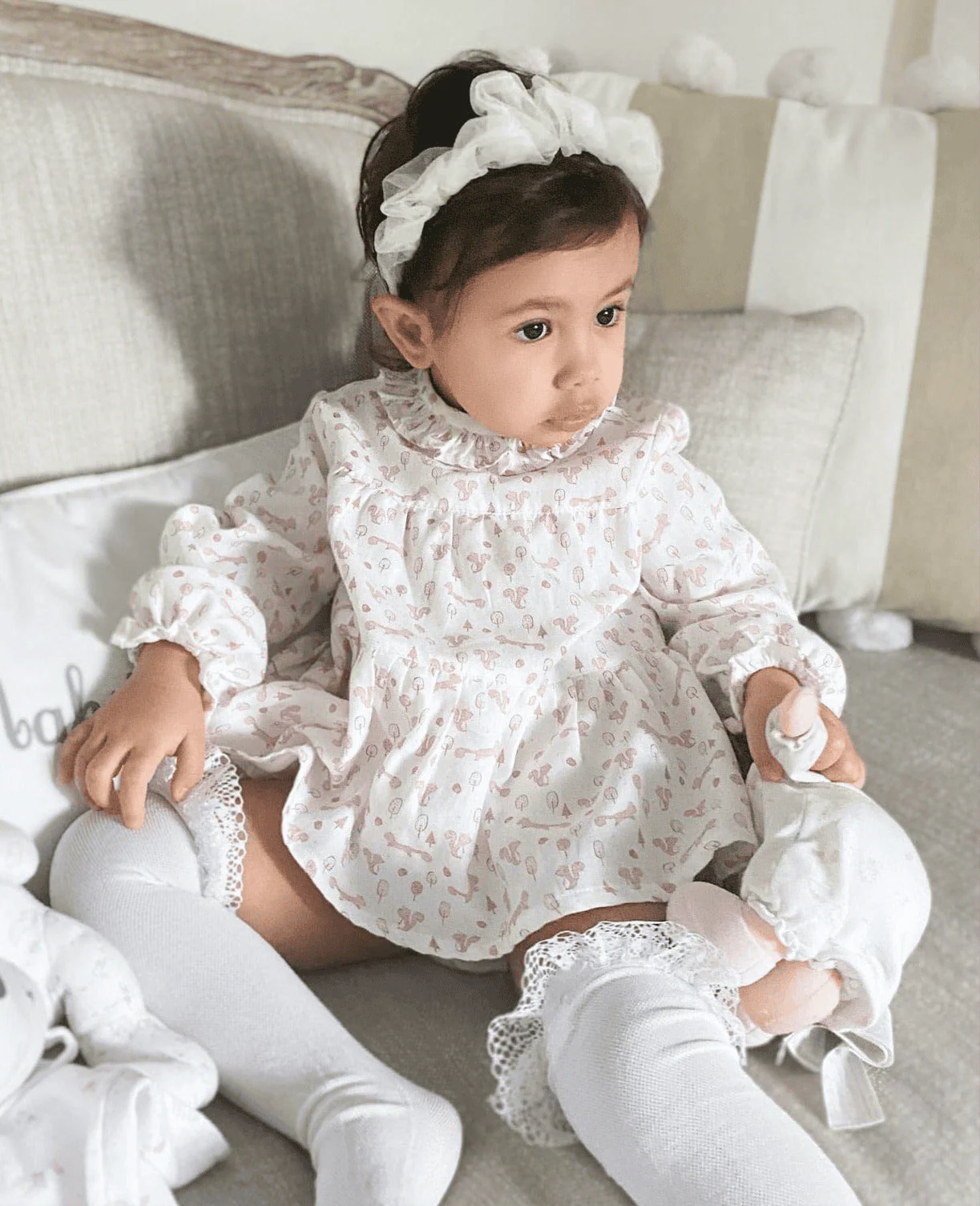Lana Ruffle Knee High Socks - Image 7