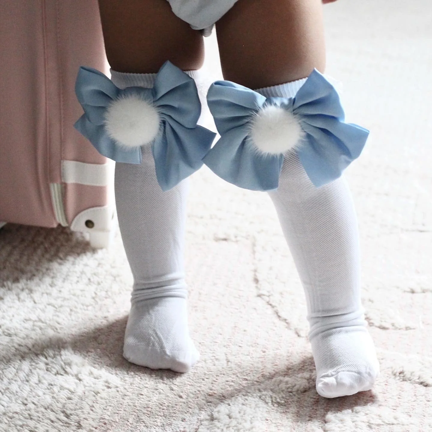 Lana Ruffle Socks with Poms and Bows - Image 10