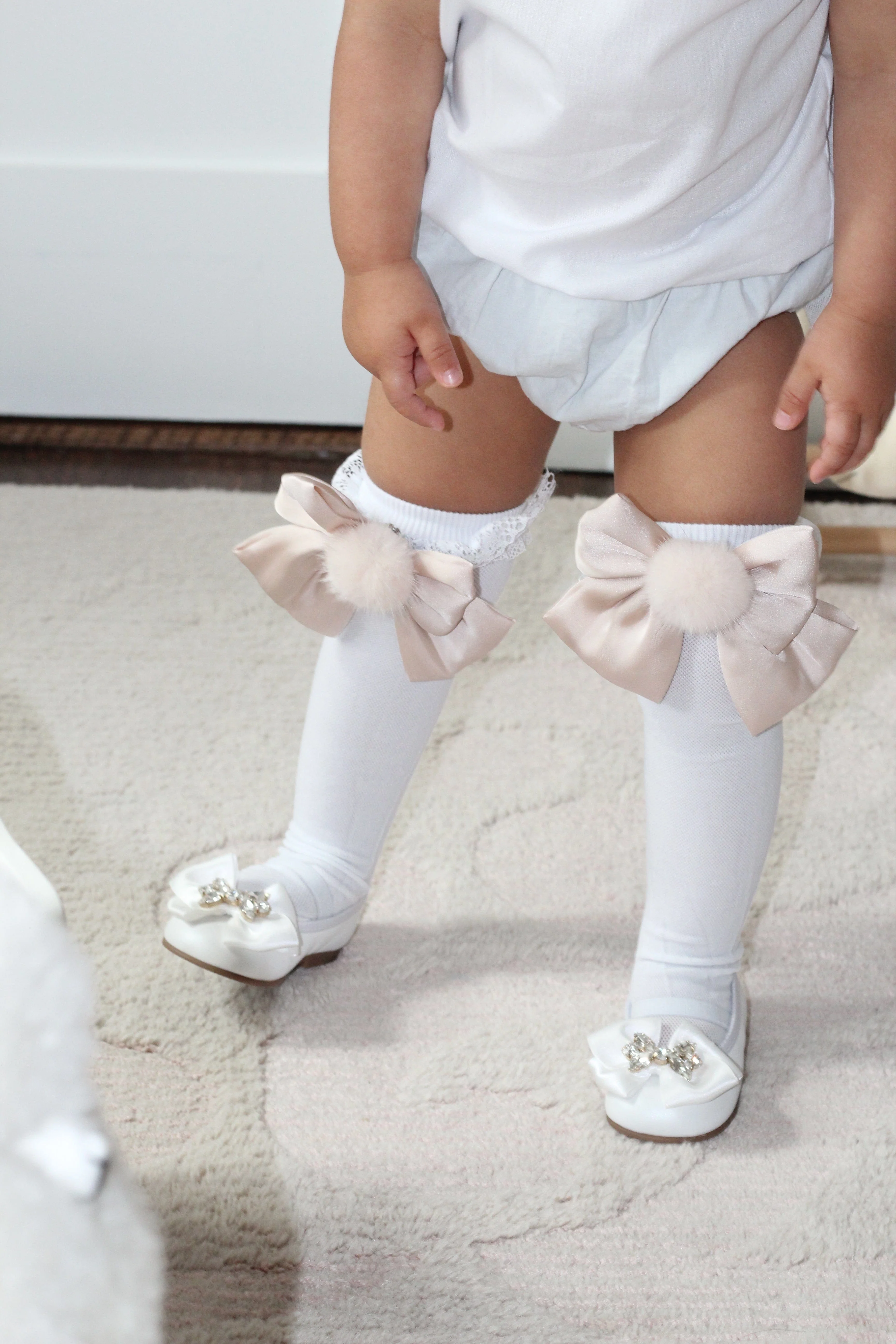 Lana Ruffle Socks with Poms and Bows - Image 13