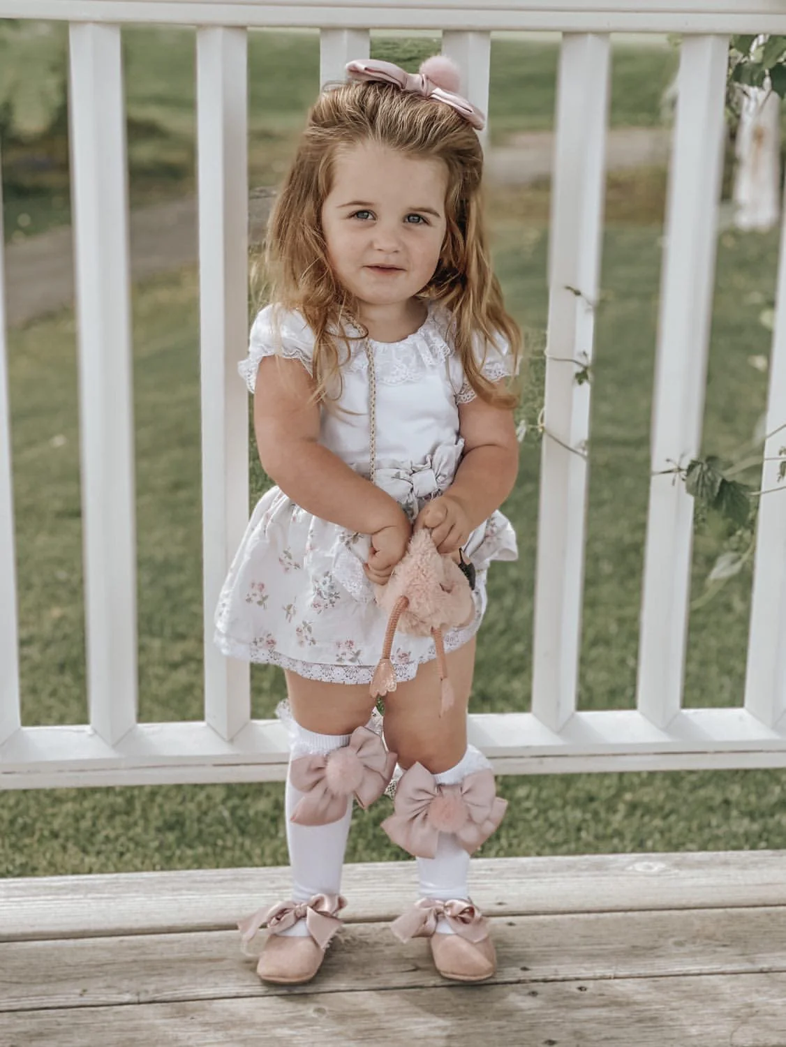 Lana Ruffle Socks with Poms and Bows - Image 20