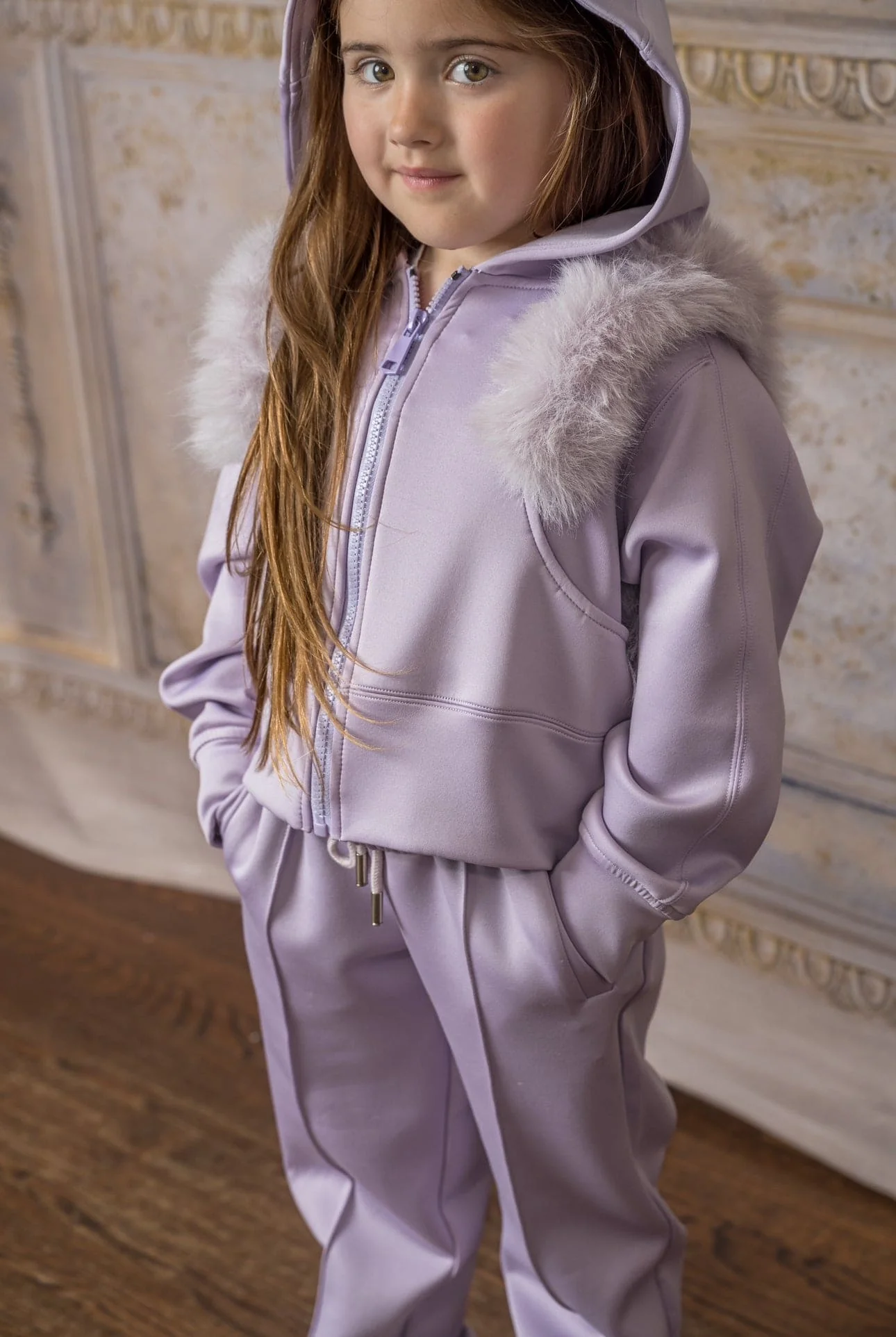 Lavender Girls’ Track Suit - Image 6