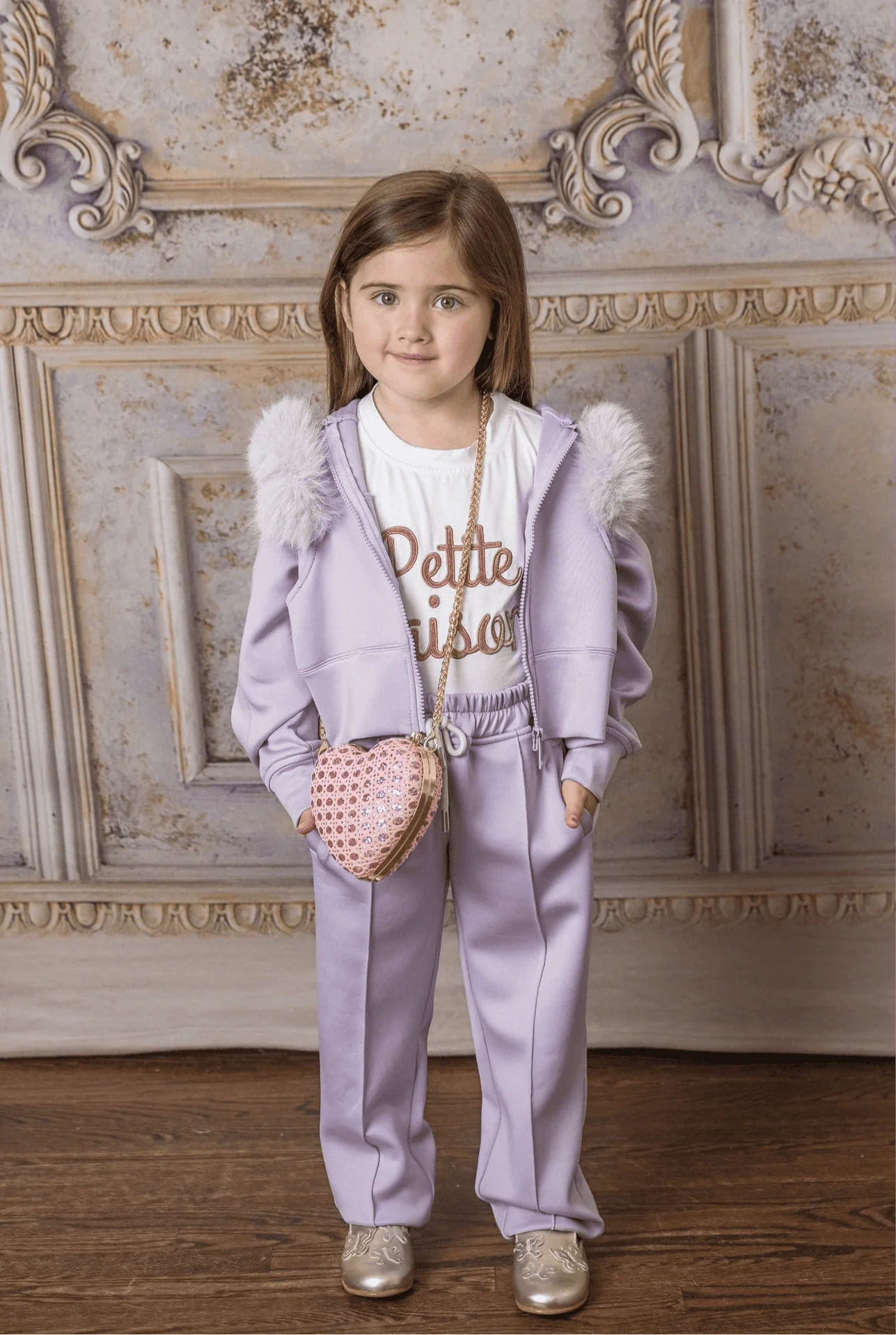 Lavender Girls’ Track Suit - Image 8