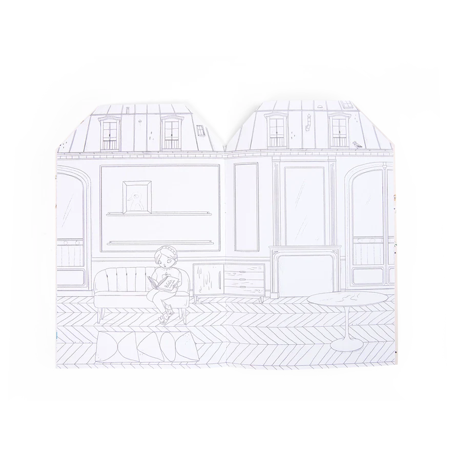 Les Parisiennes Coloring Book - Image 2