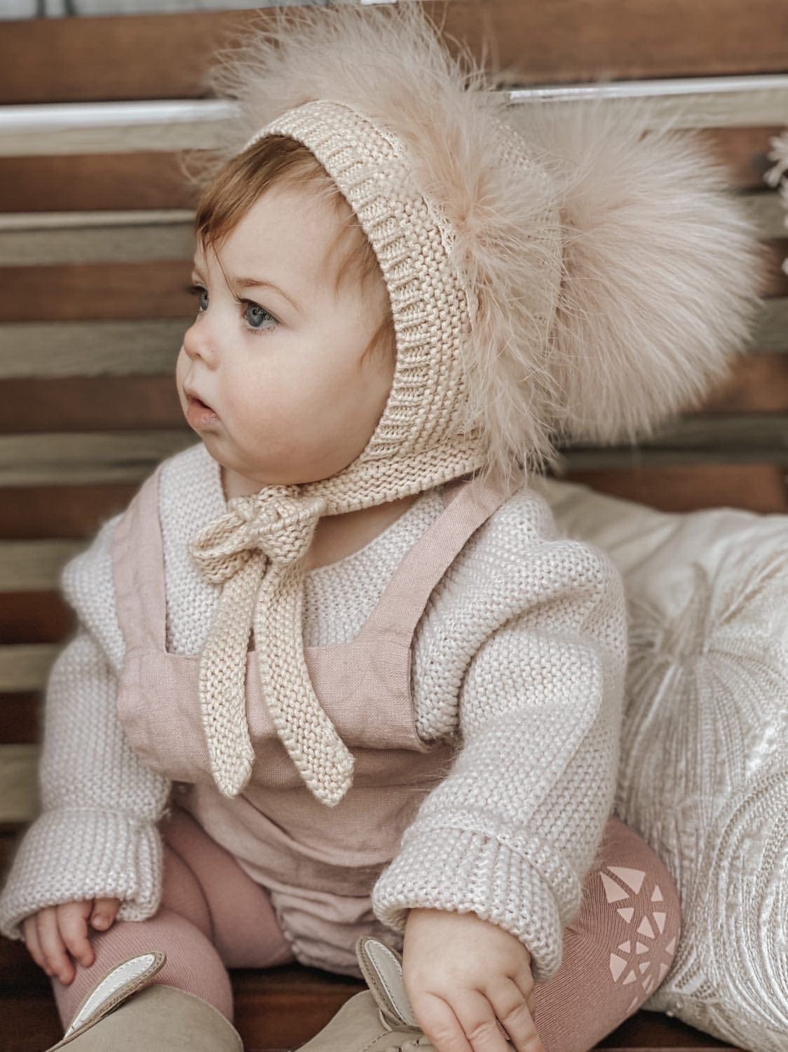 Lion Bonnet Pink - Image 2