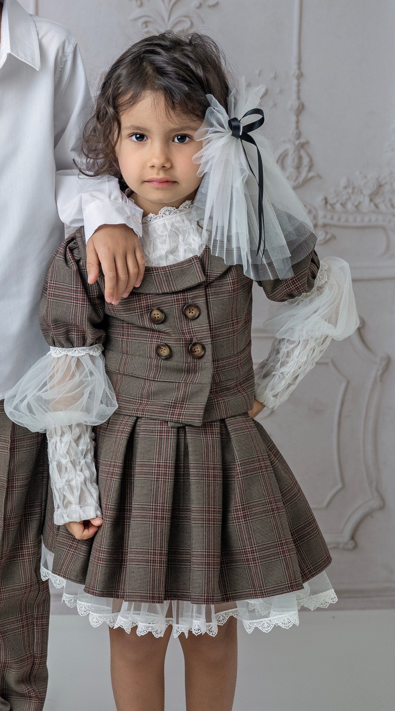 Mademoiselle Tulle Hair Bow - Image 3