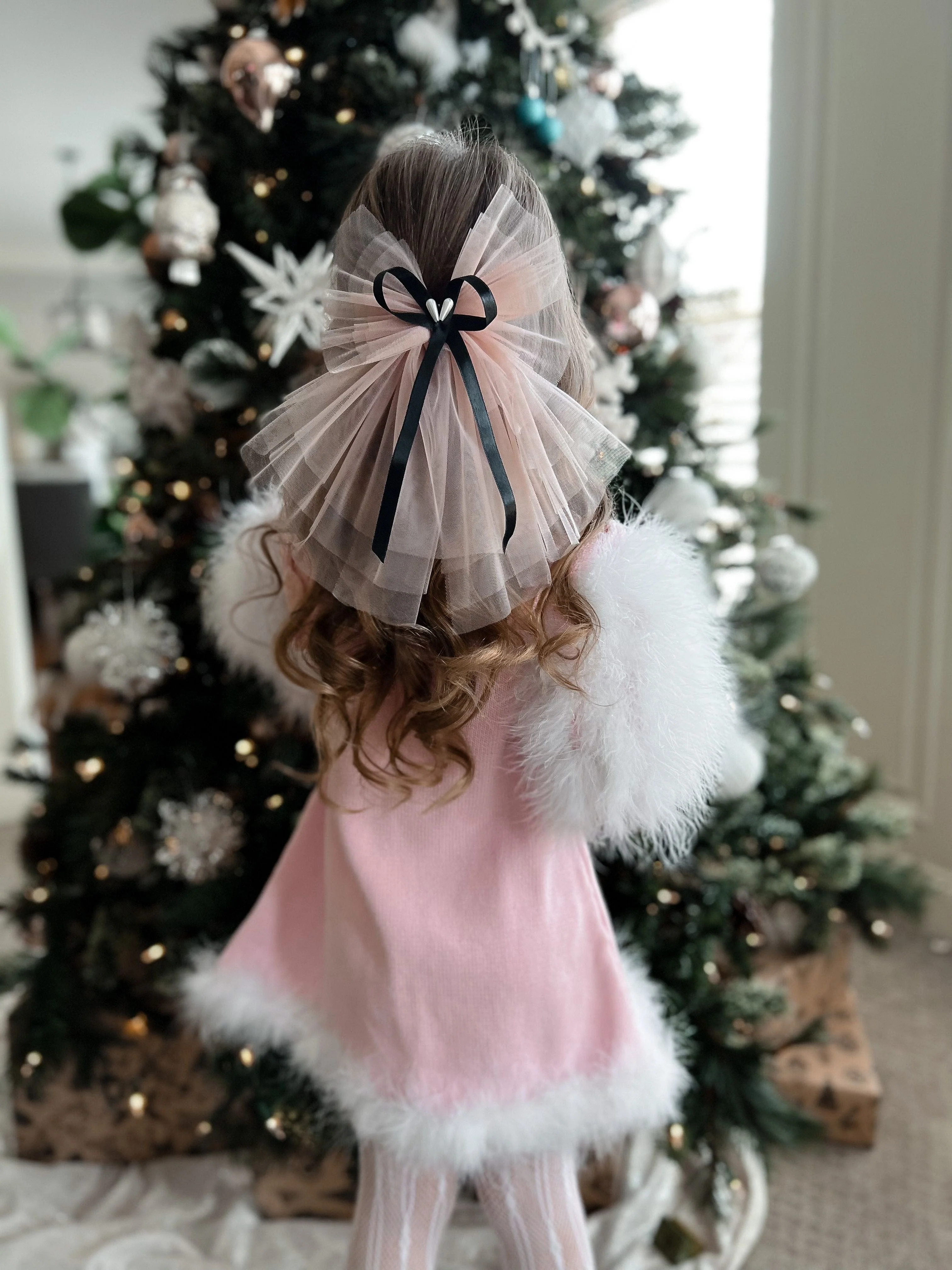 Mademoiselle Tulle Hair Bow - Image 4