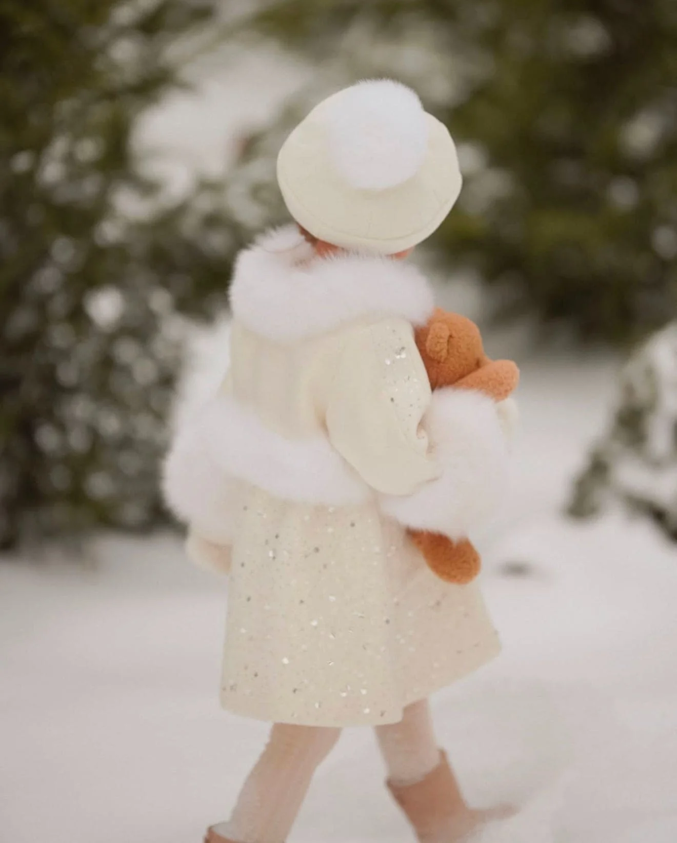 Marshmallow Wool Beret - Image 10
