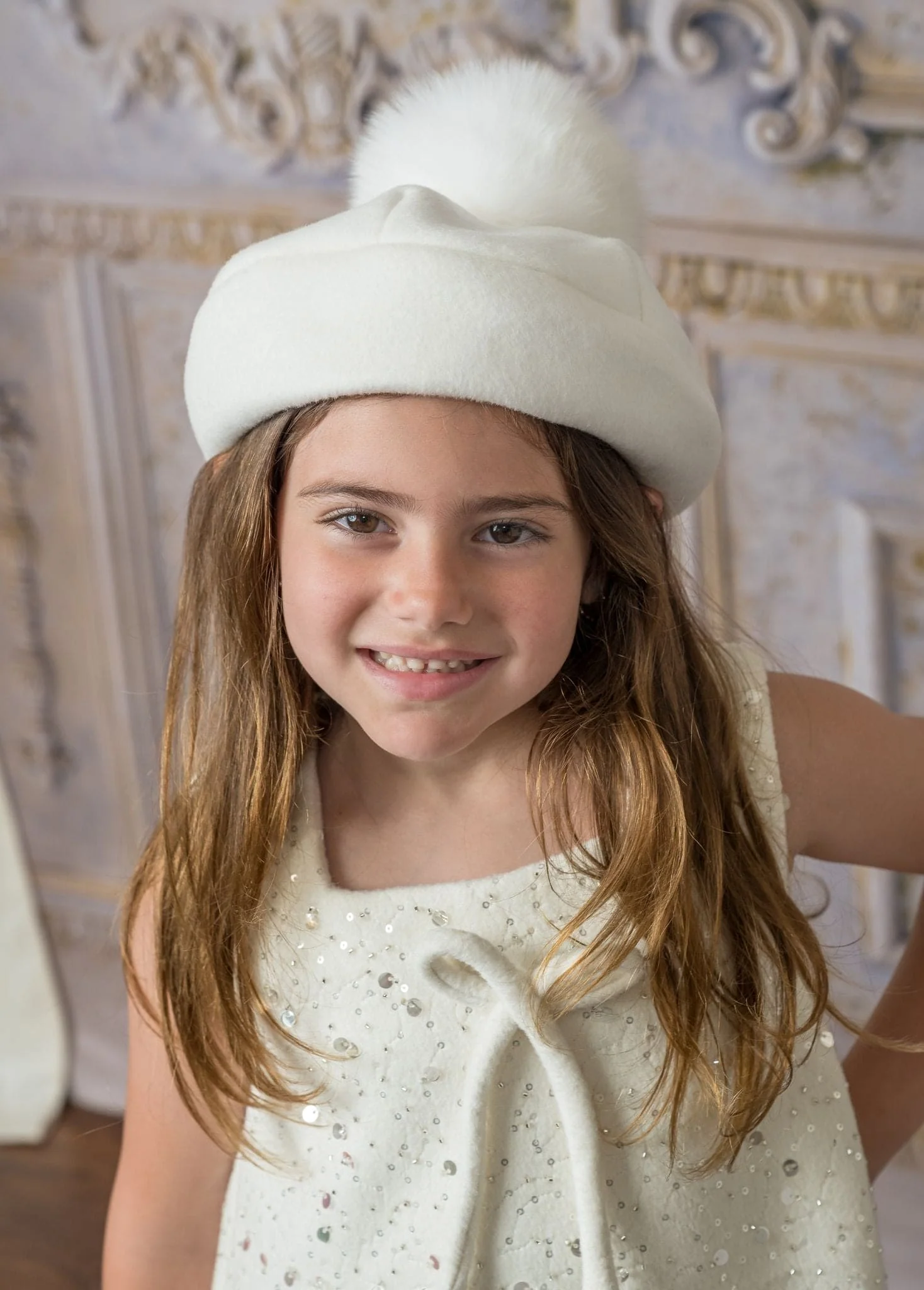 Marshmallow Wool Beret - Image 2