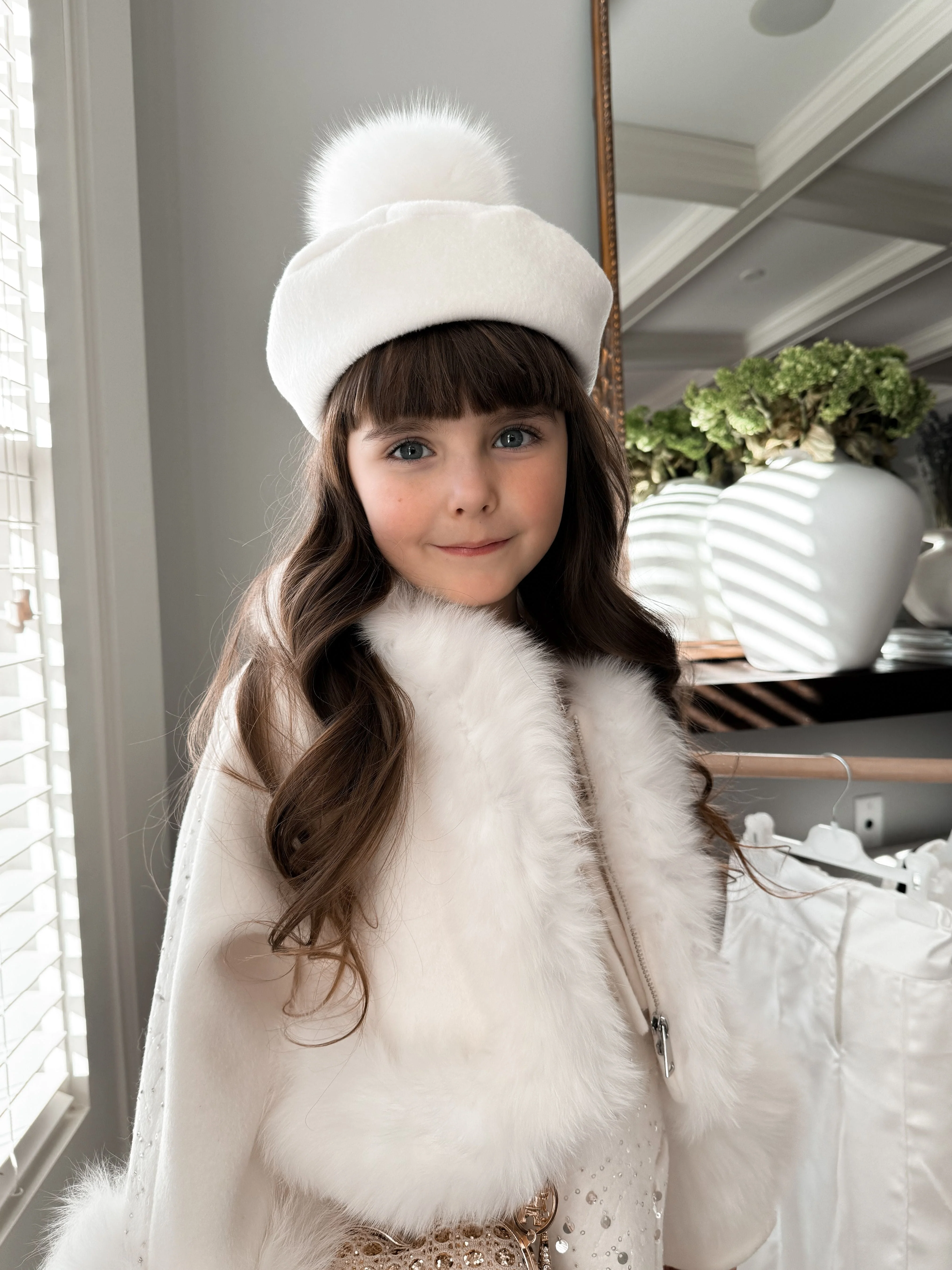 Marshmallow Wool Beret - Image 7
