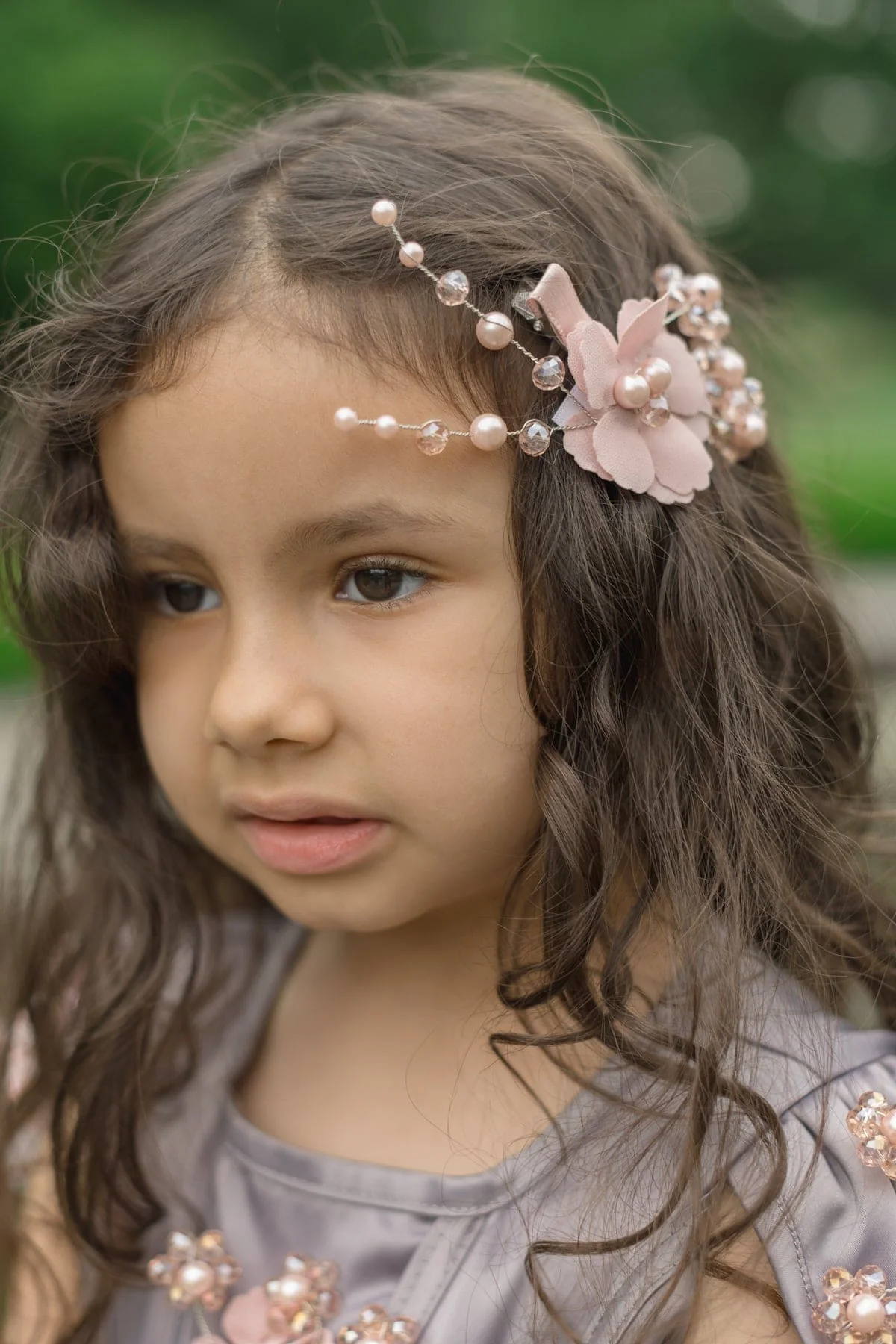 Mia Flower Hair Clip - Image 2