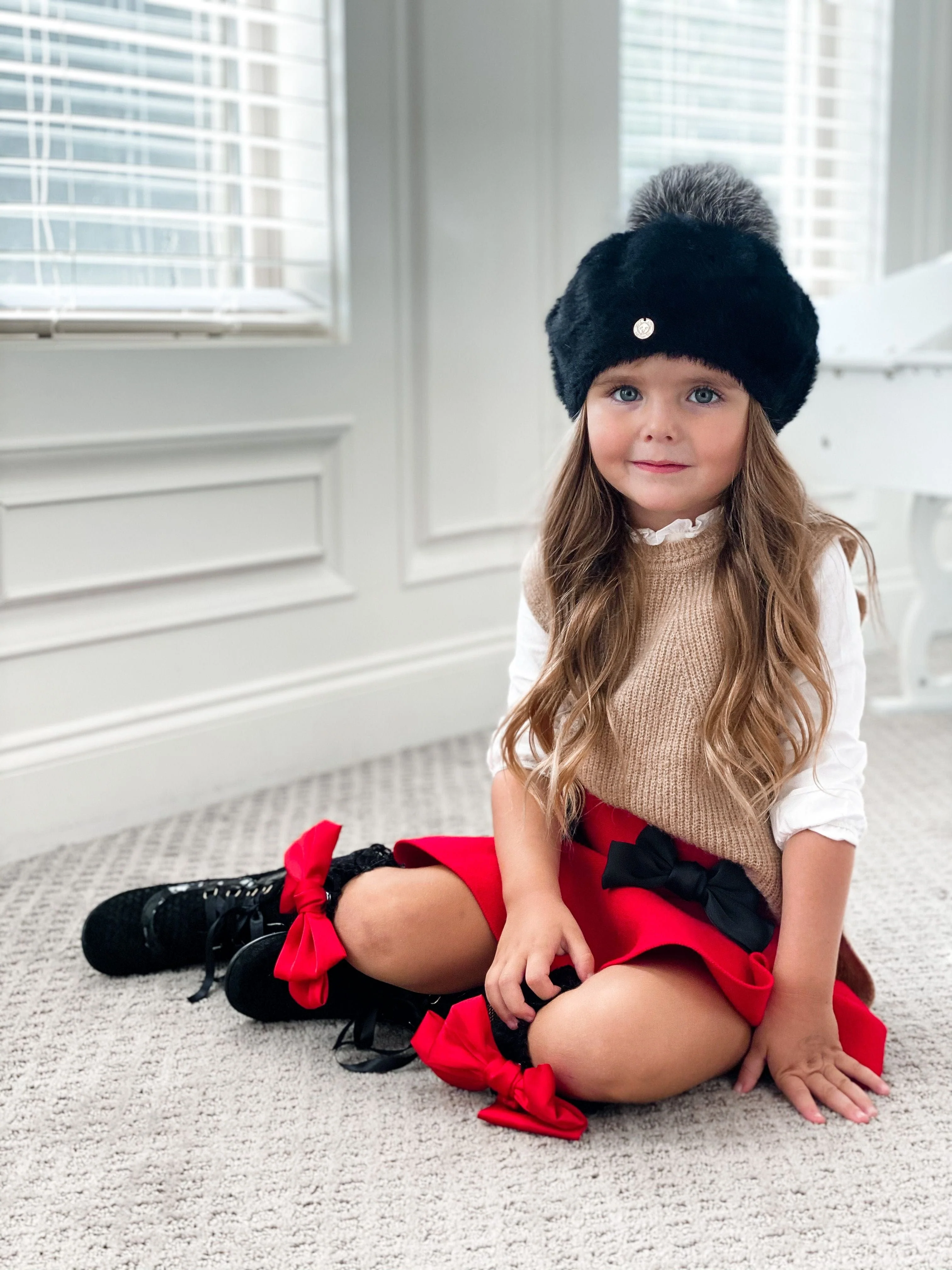 Milana Noir Kids Beret - Image 16