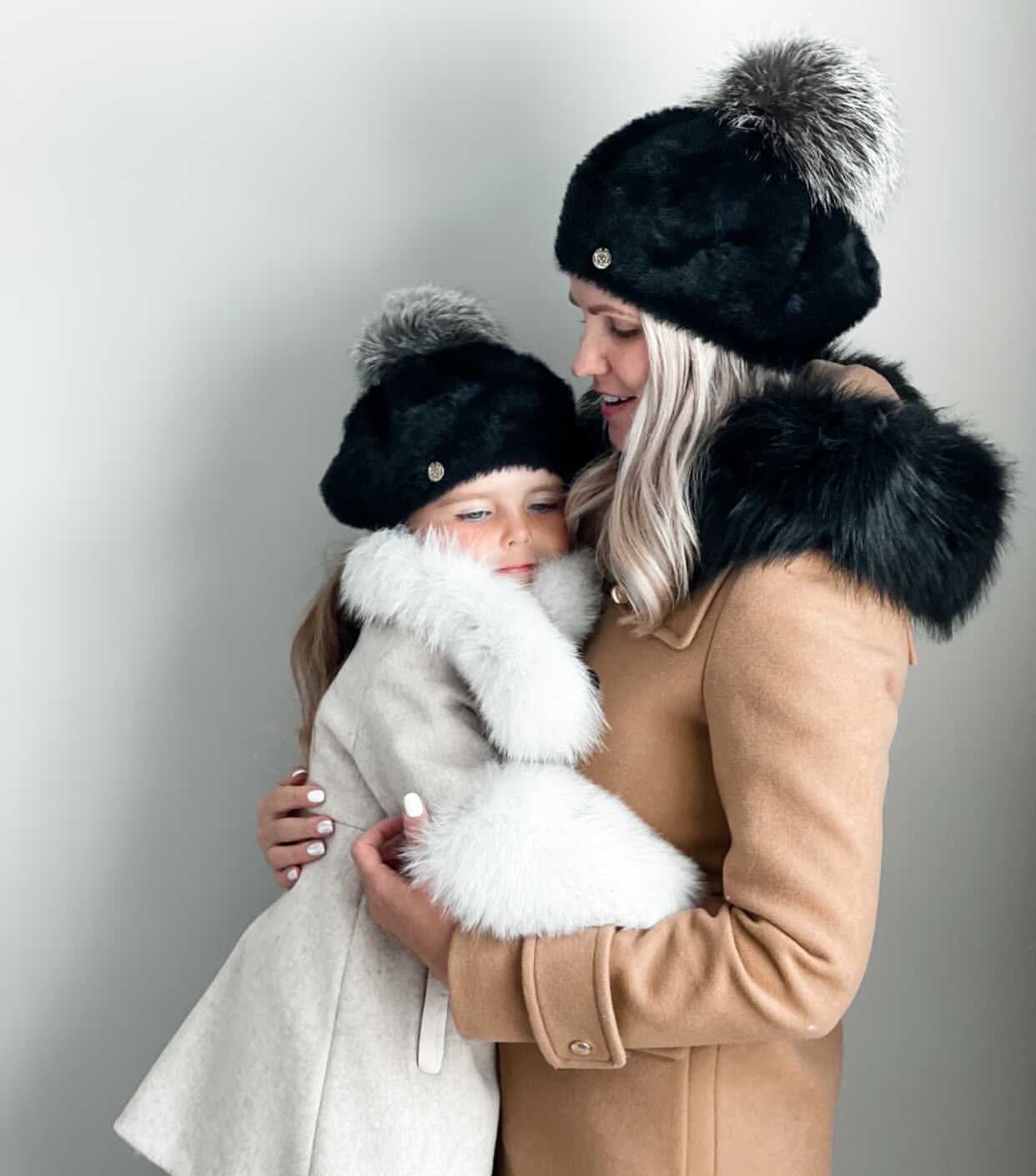 Milana Noir Kids Beret - Image 6