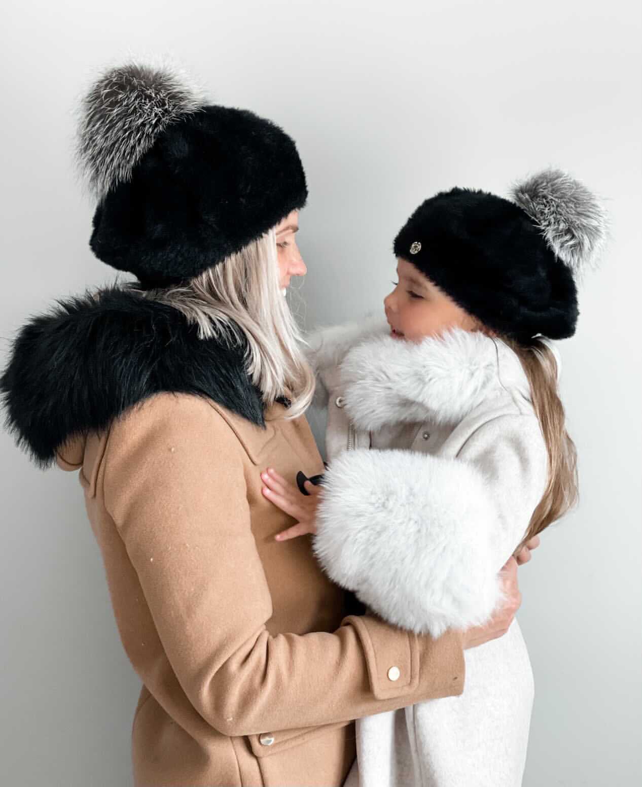 Milana Noir Kids Beret - Image 7