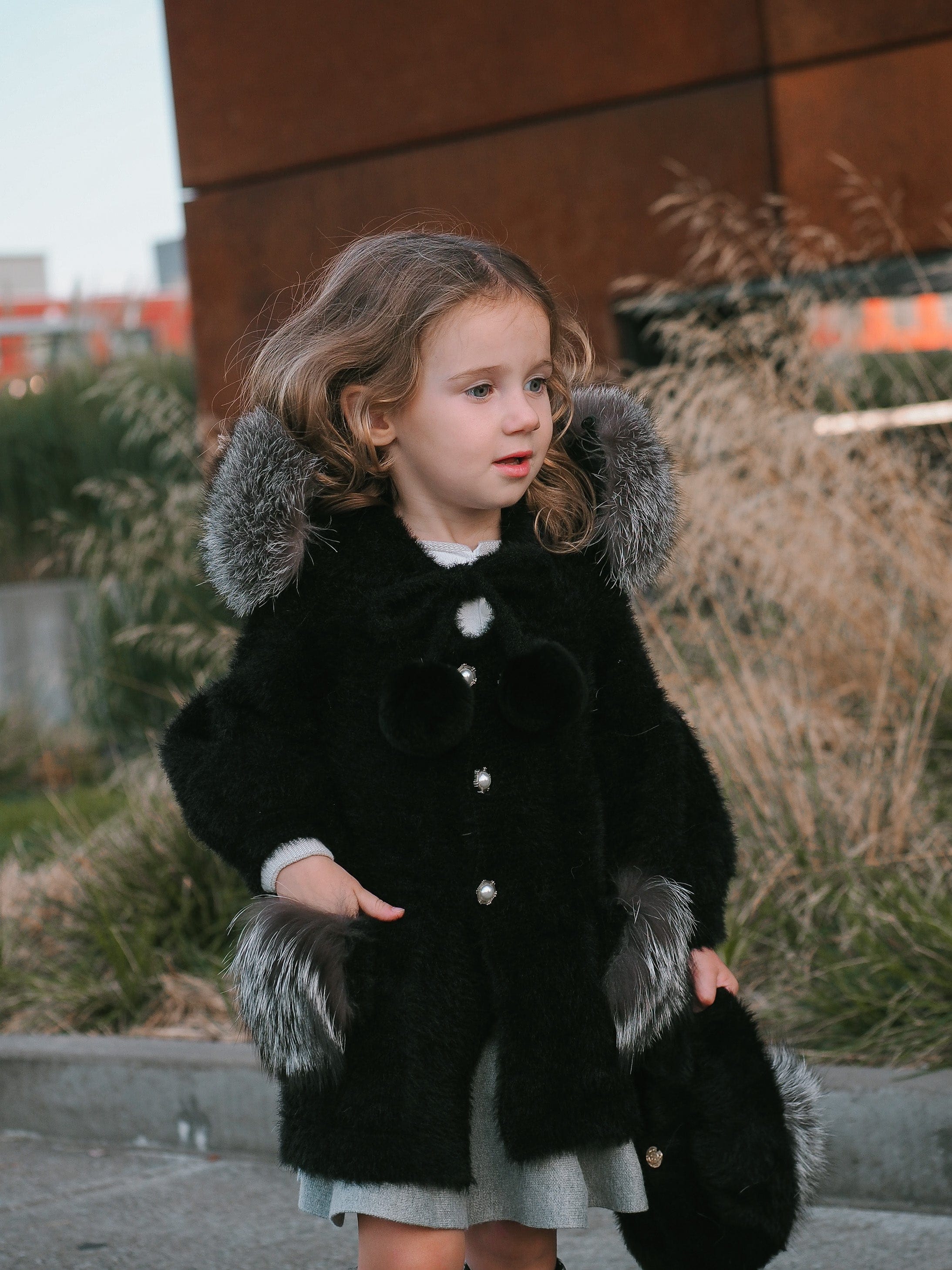 Milana Noir Sweater Coat - Image 12