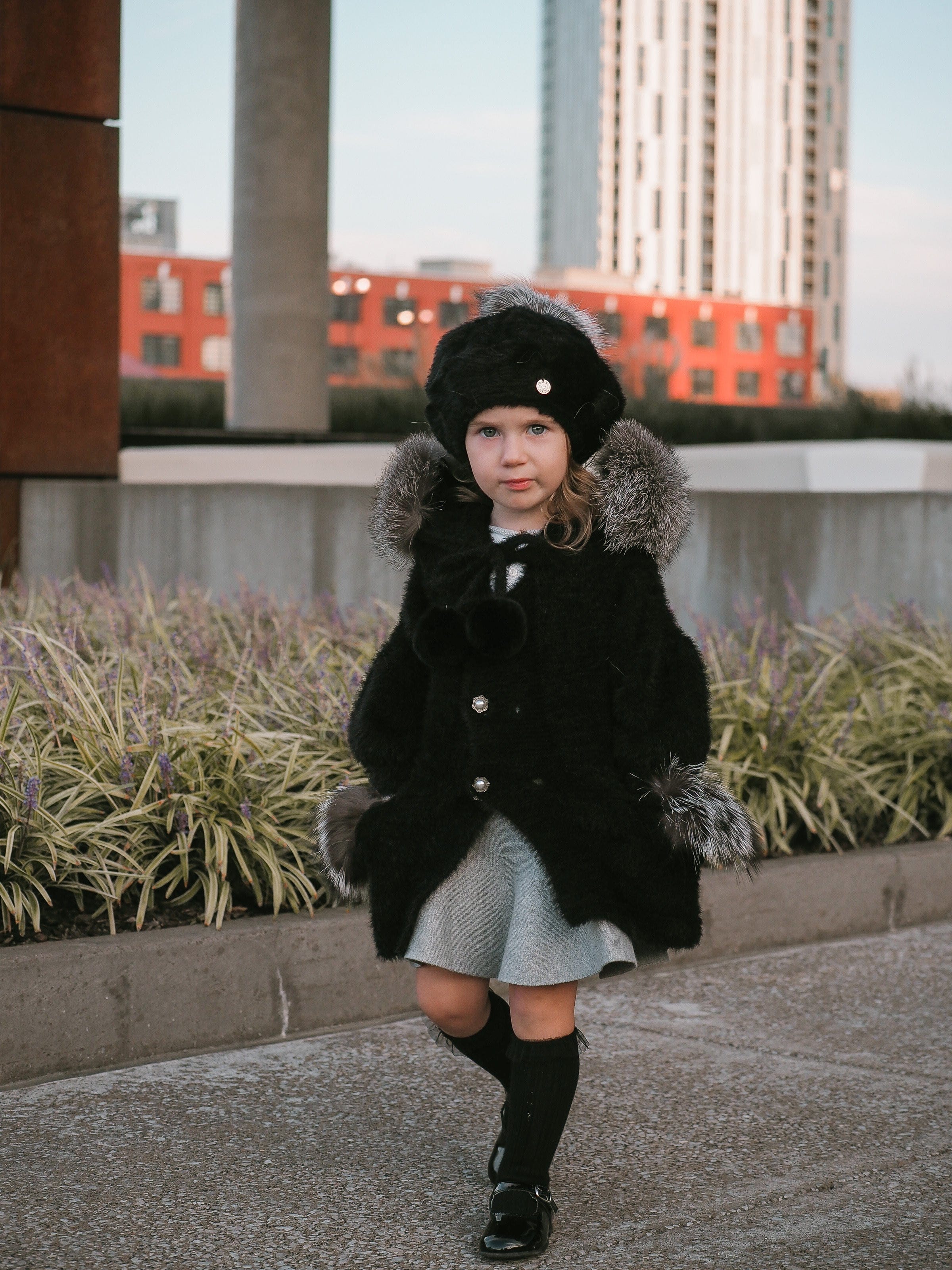 Milana Noir Sweater Coat - Image 16