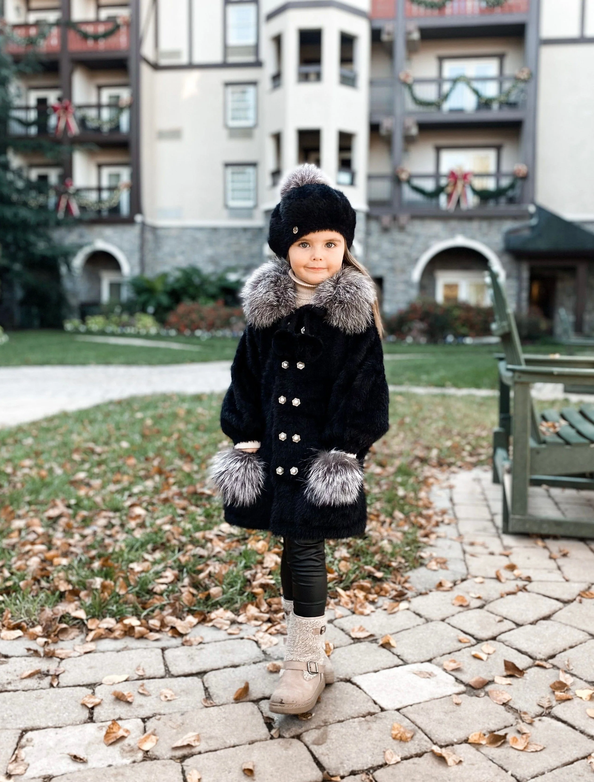 Milana Noir Sweater Coat - Image 18