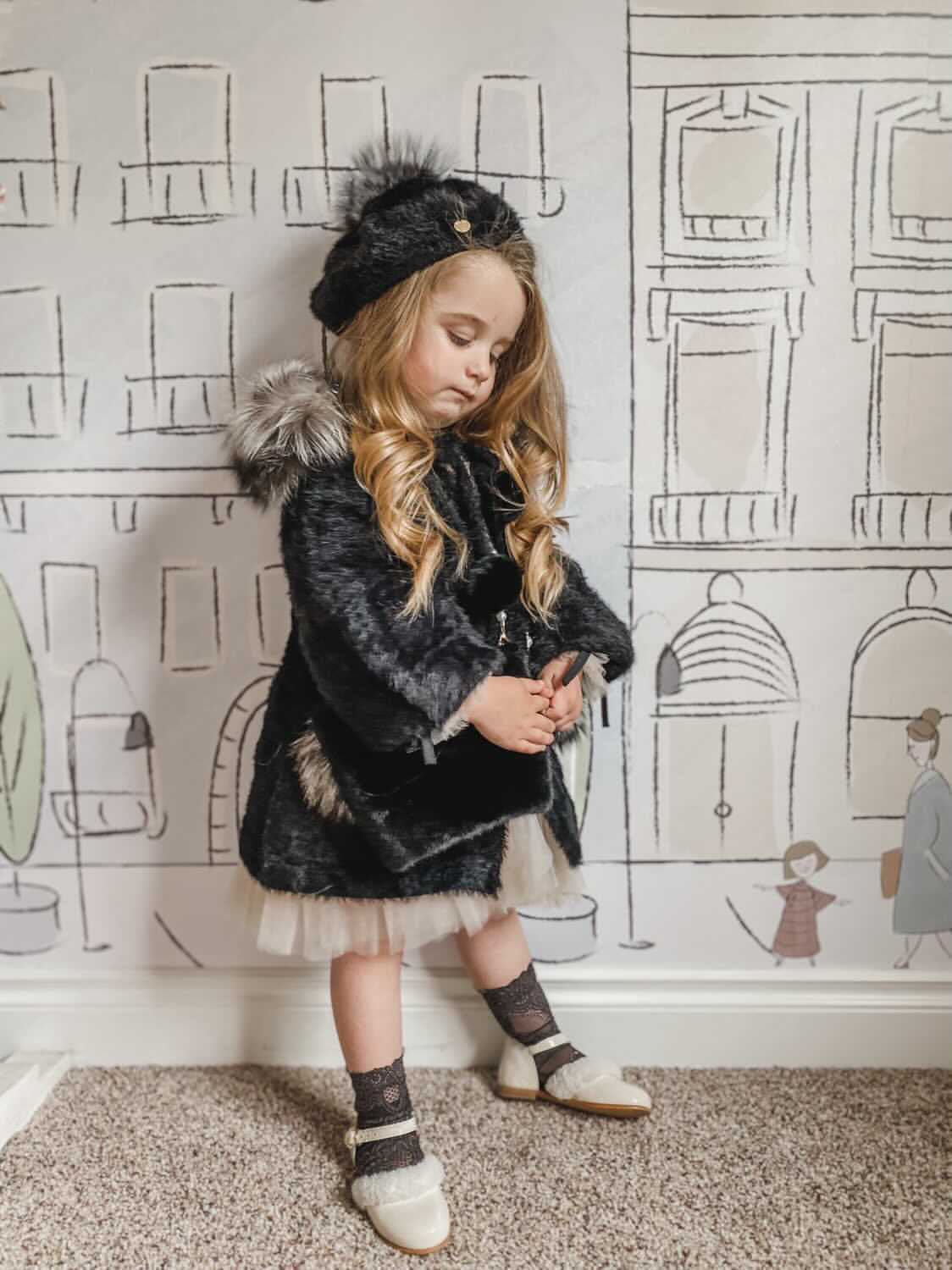 Milana Noir Sweater Coat - Image 4
