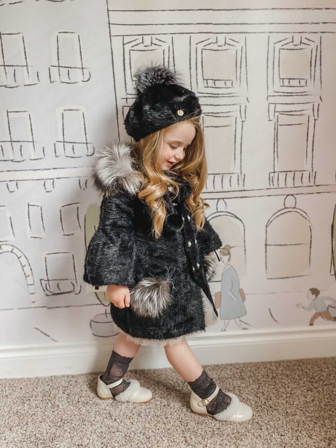Milana Noir Sweater Coat - Image 6