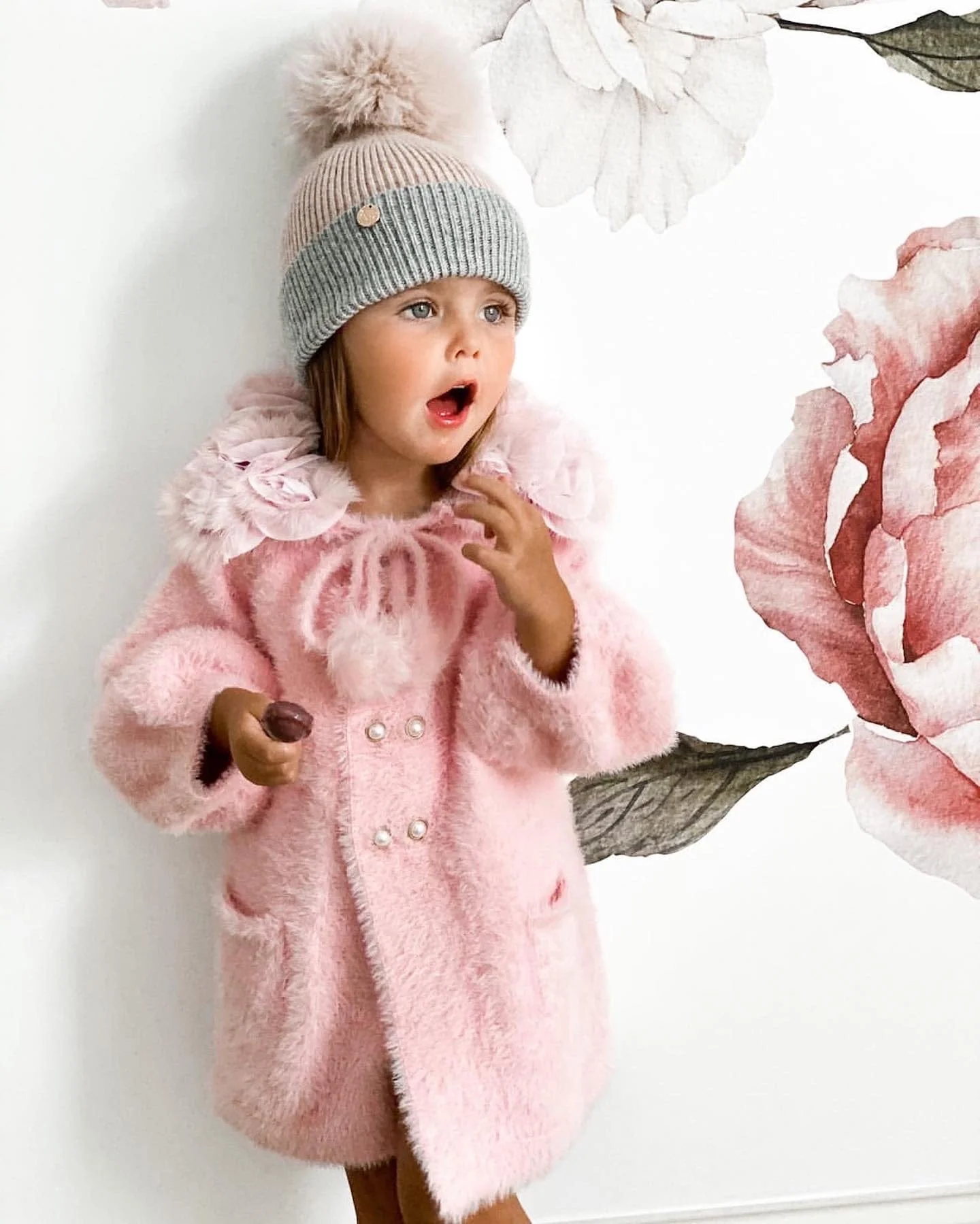 Milana Rose Sweater Coat - Image 4