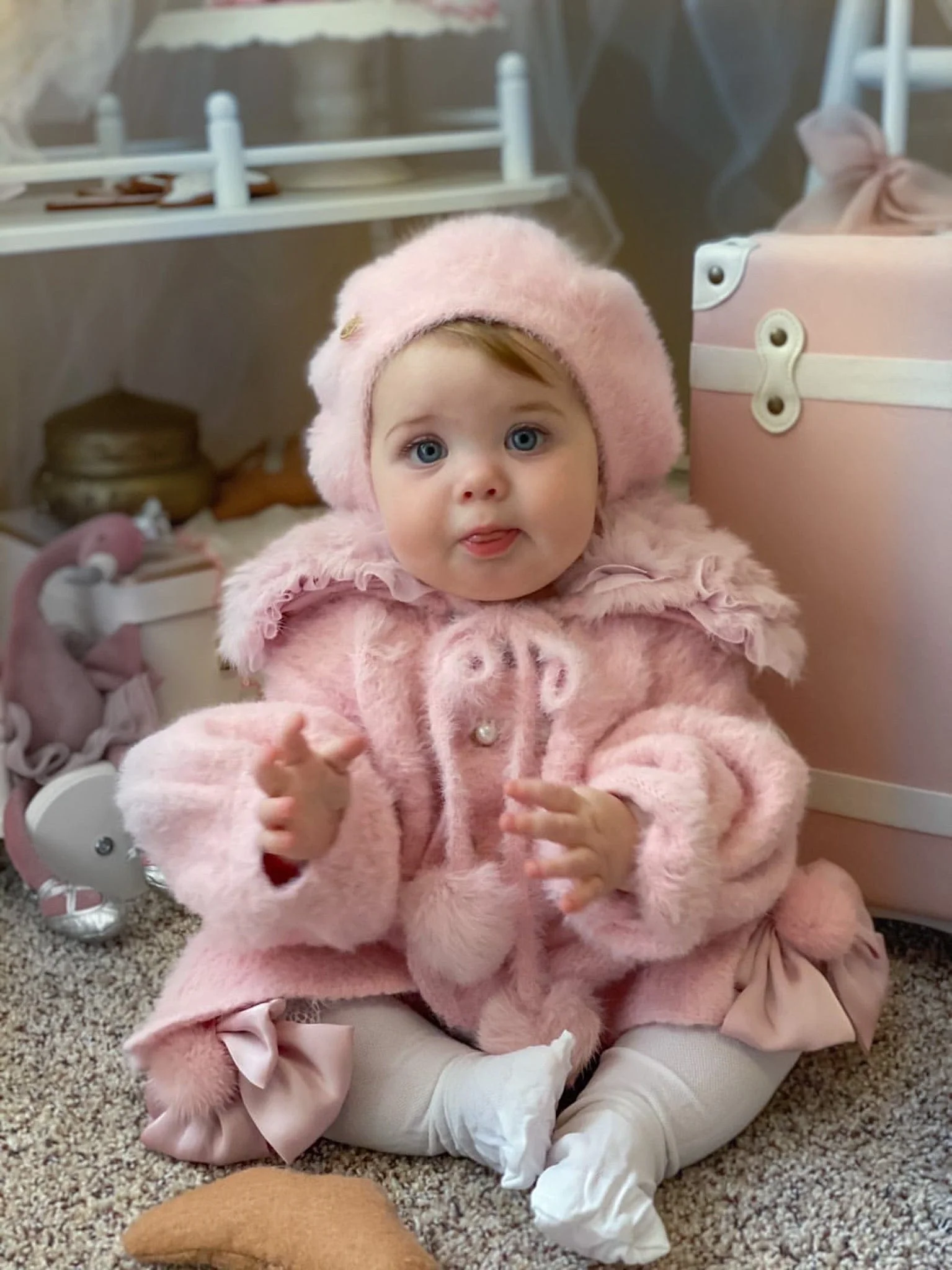 Milana Rose Sweater Coat - Image 7