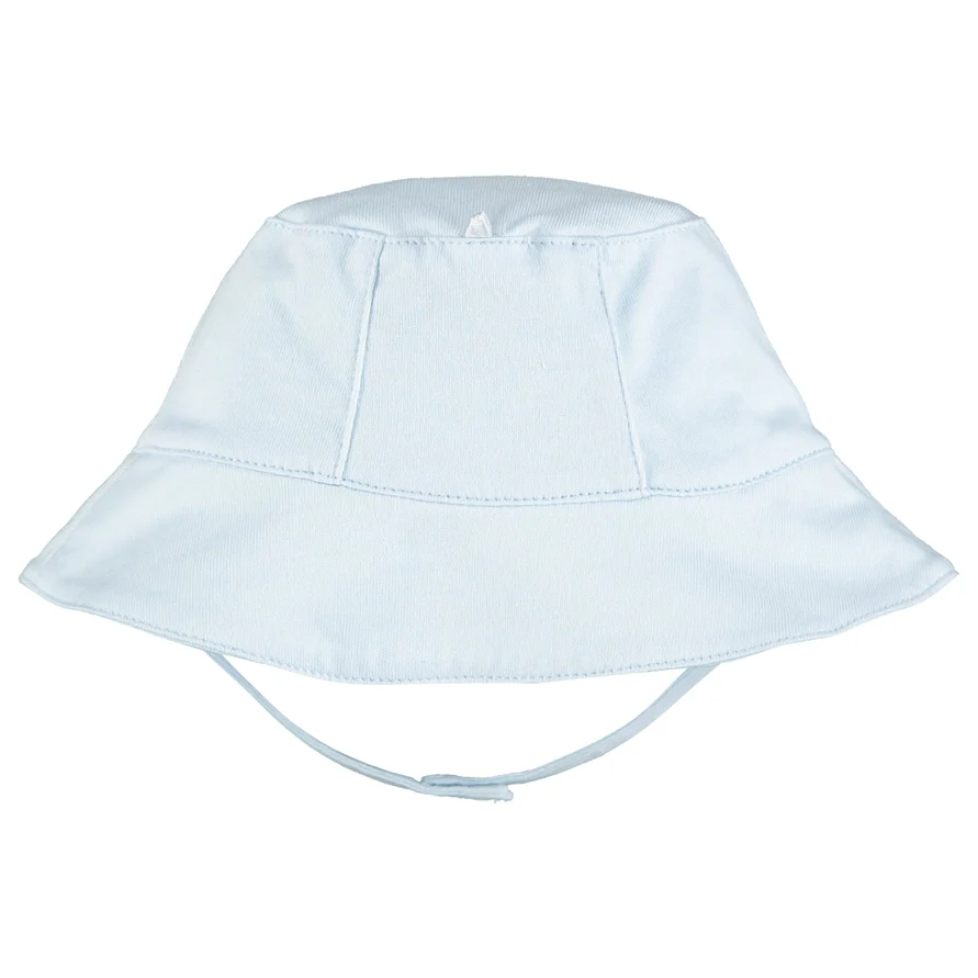 Pale Blue Fishermans Sun Hat - Image 2