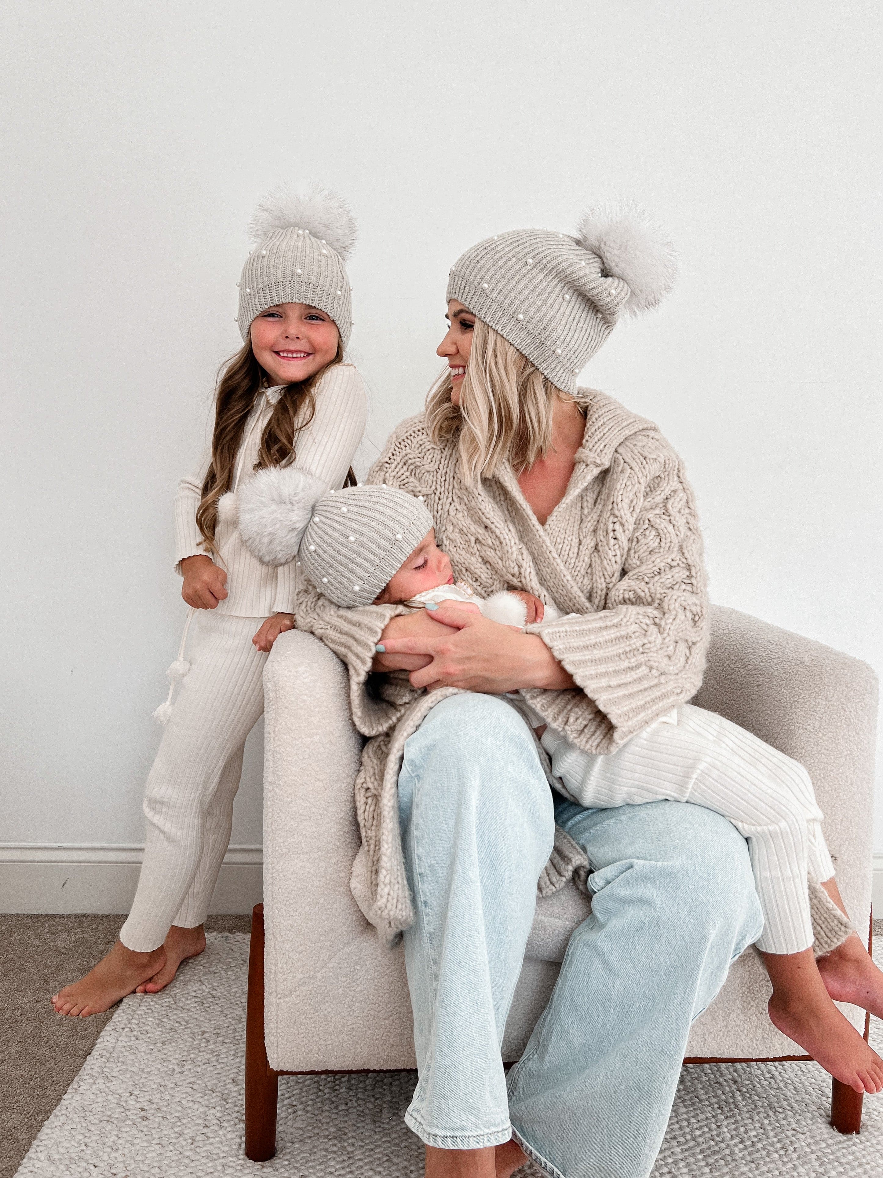 Pearl Angora Kids Hat - Image 16