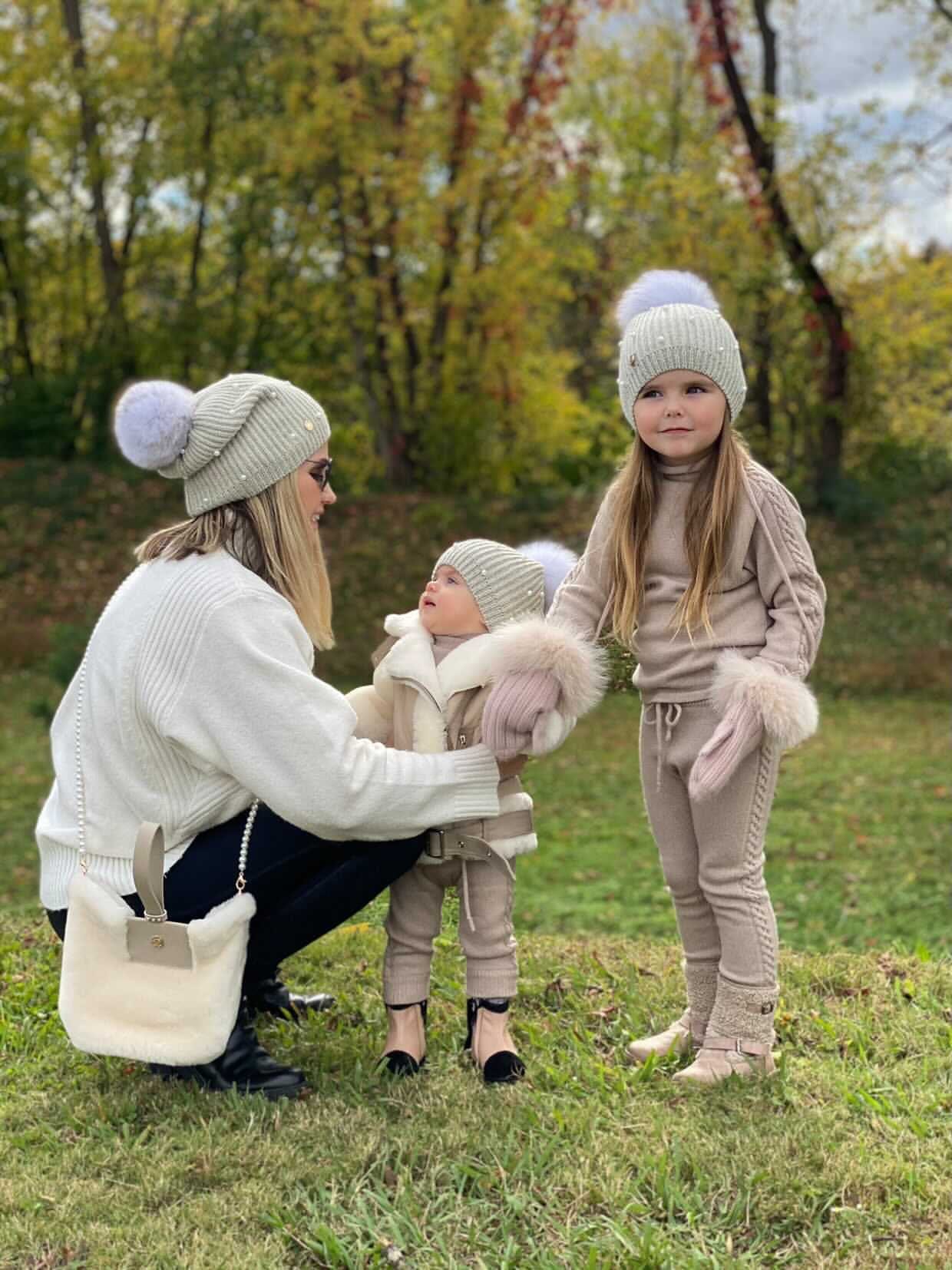 Pearl Angora Kids Hat - Image 4