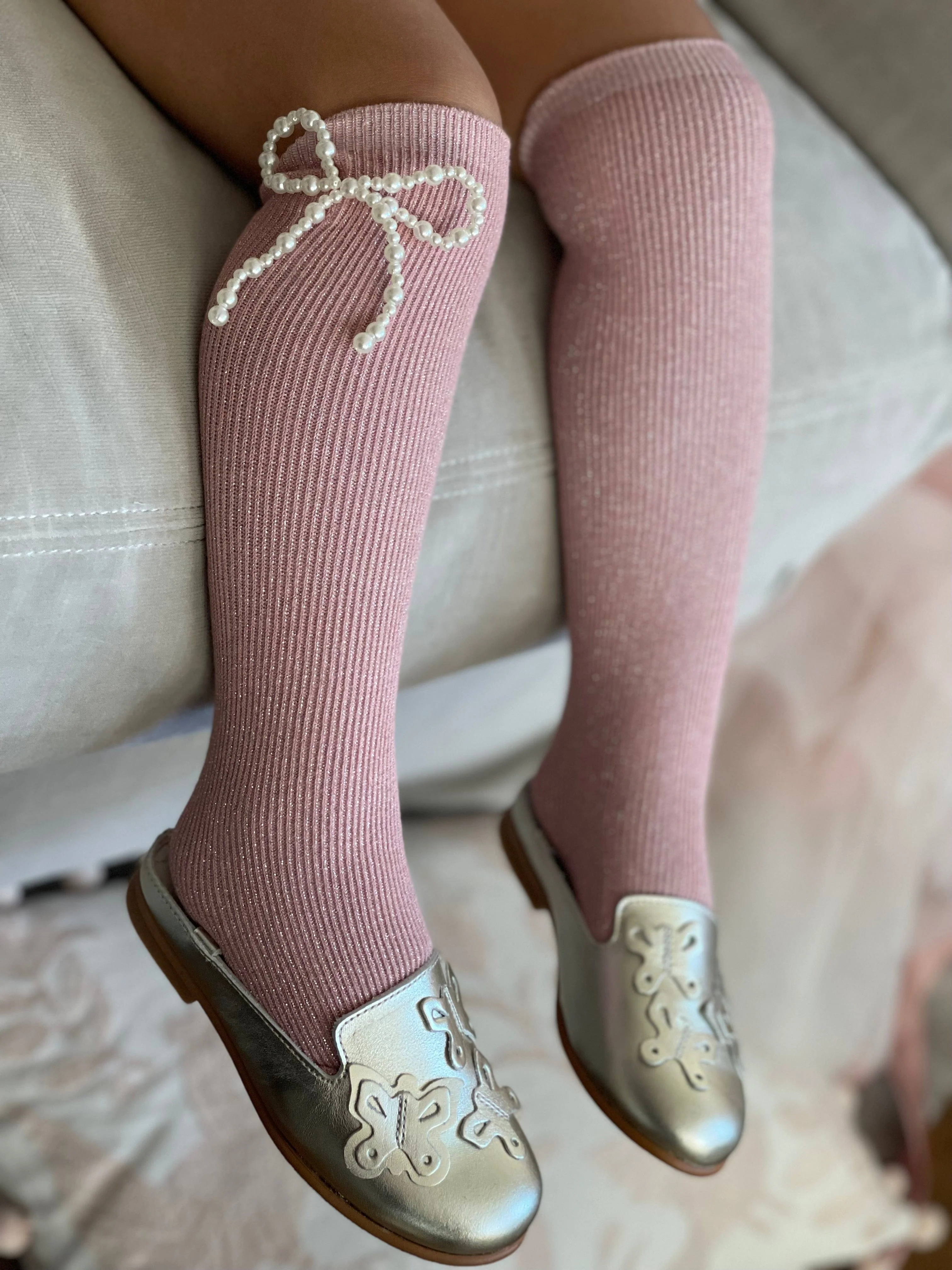 Perla Shimmer Socks - Image 3