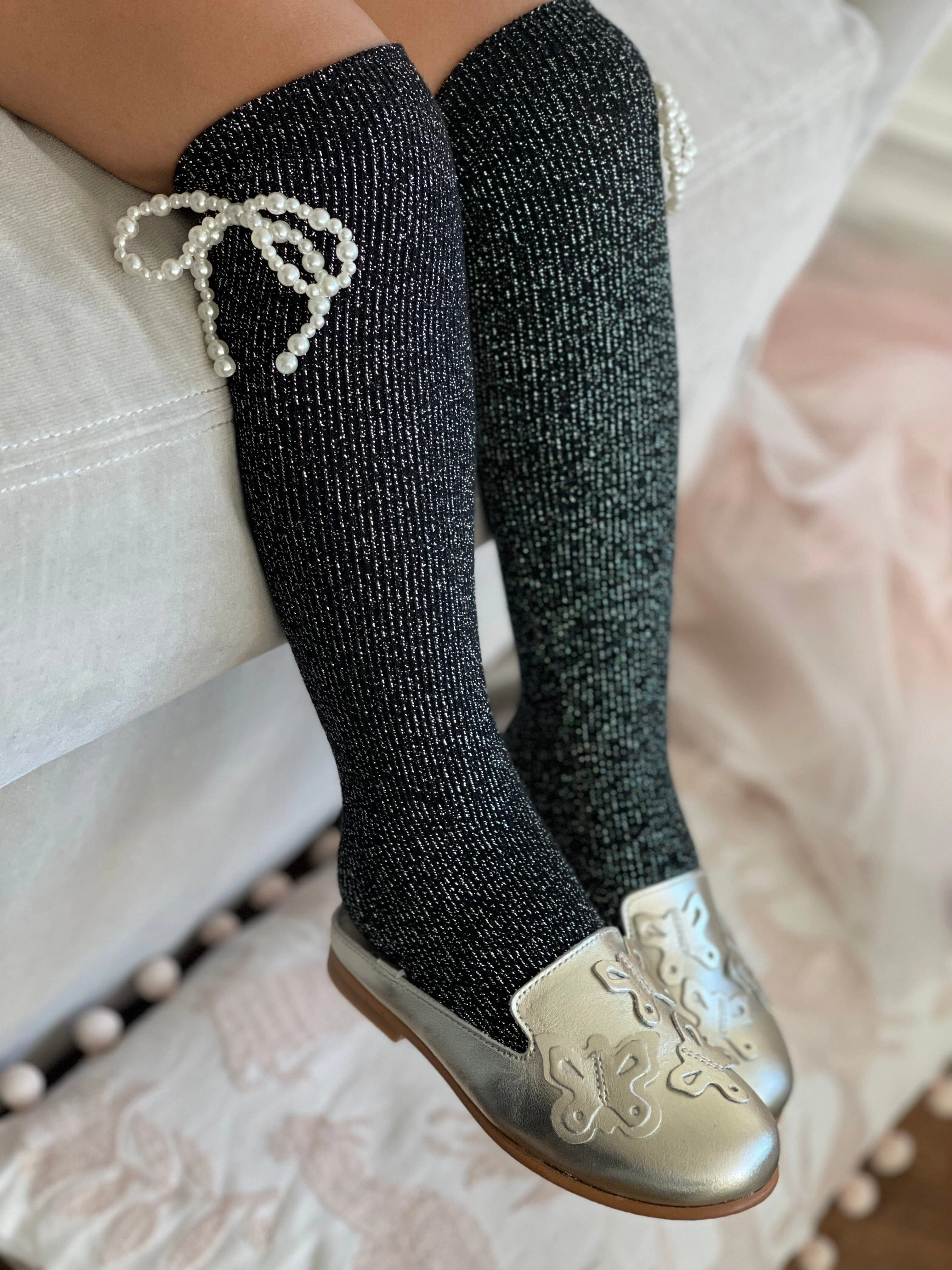 Perla Shimmer Socks - Image 4