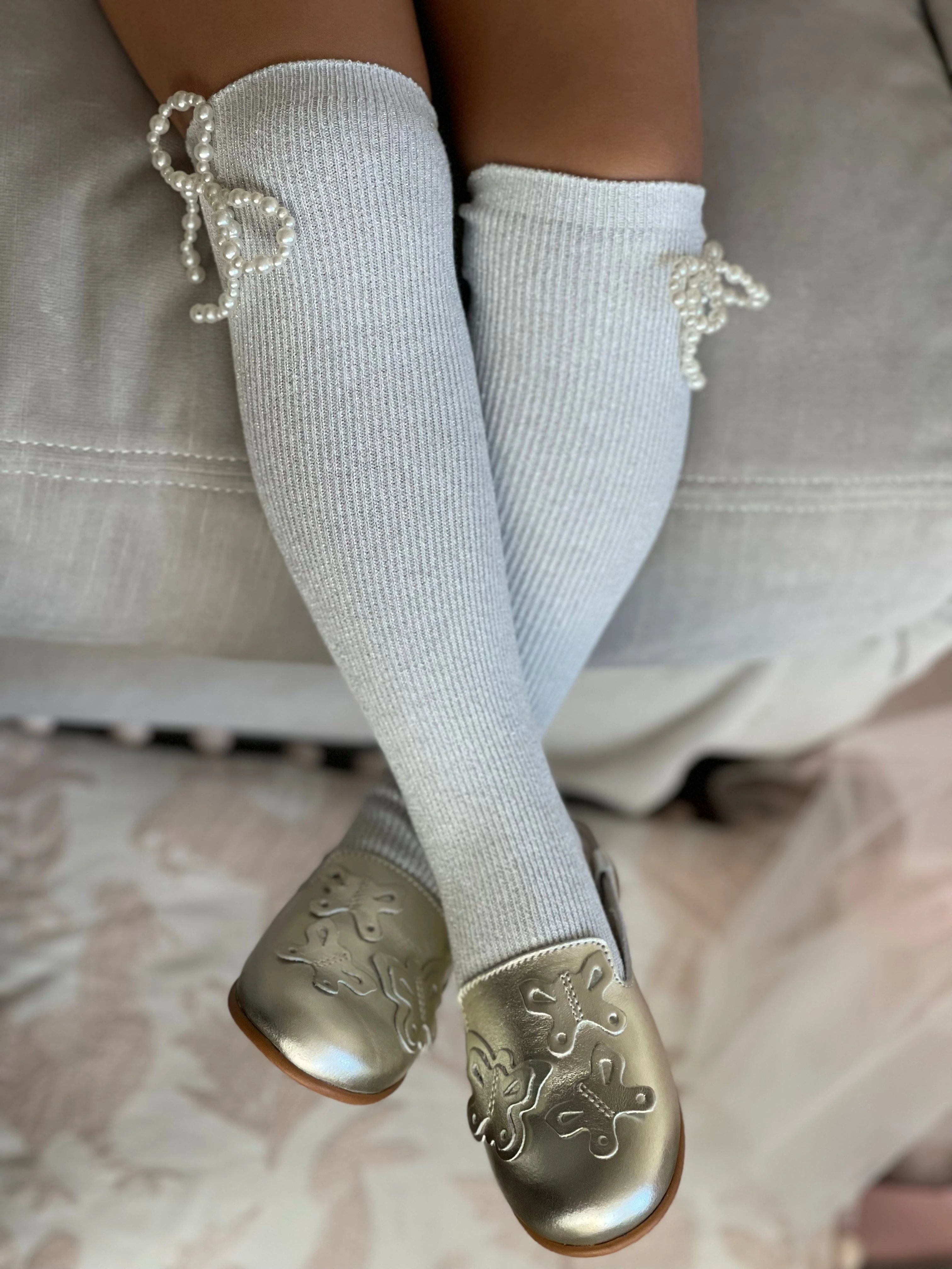 Perla Shimmer Socks - Image 5