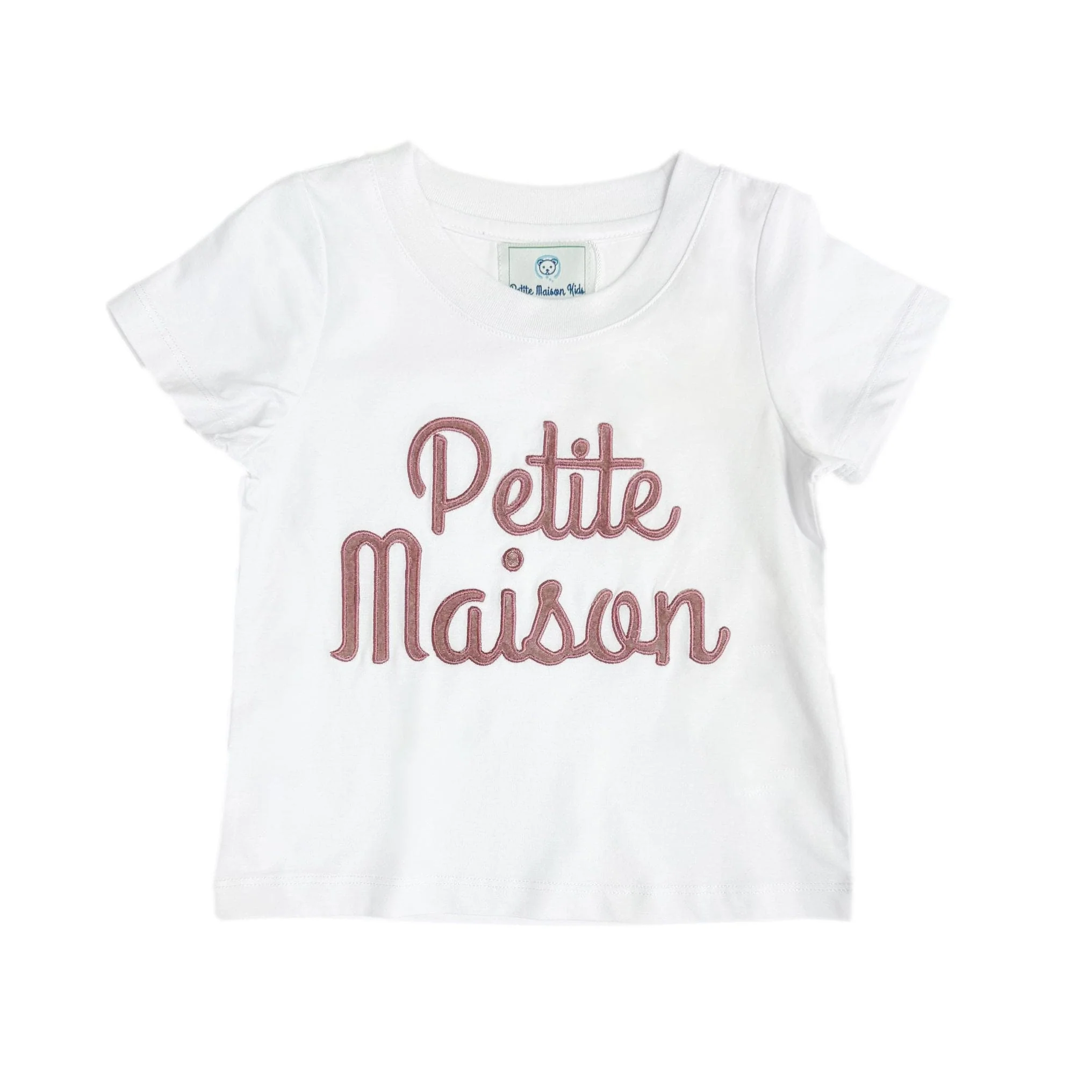 Petite Maison Pink Logo Pima Cotton T-Shirt