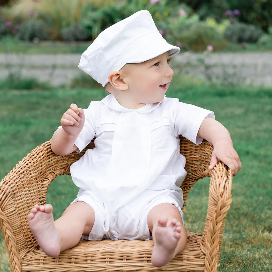 Pierre Traditional Baby Boys Romper - Image 2
