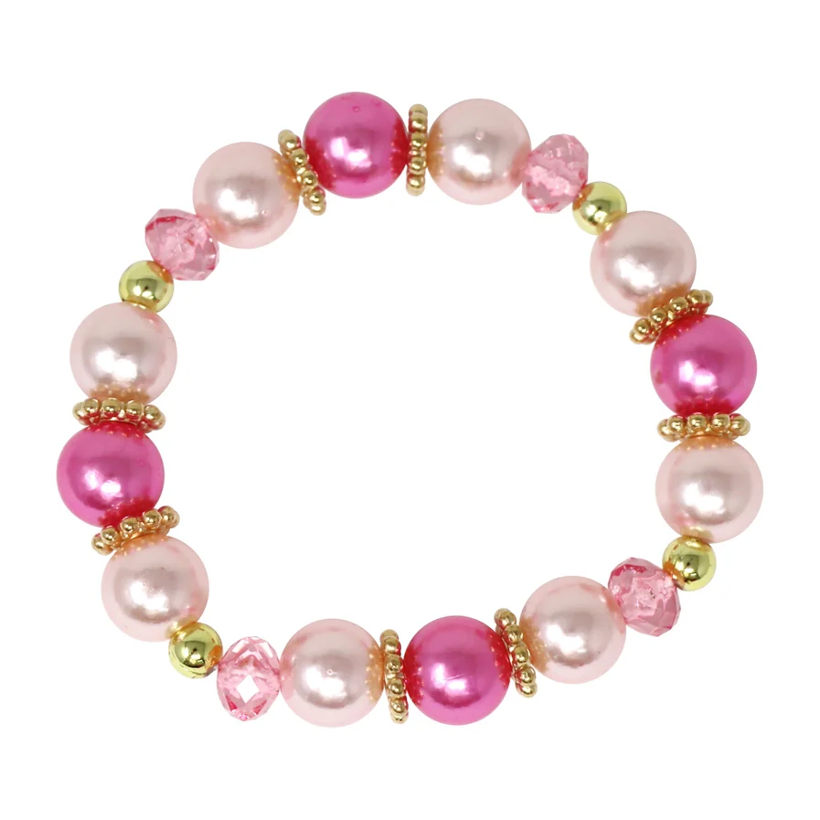 Pink Butterfly Necklace & Bracelet Set - Image 3