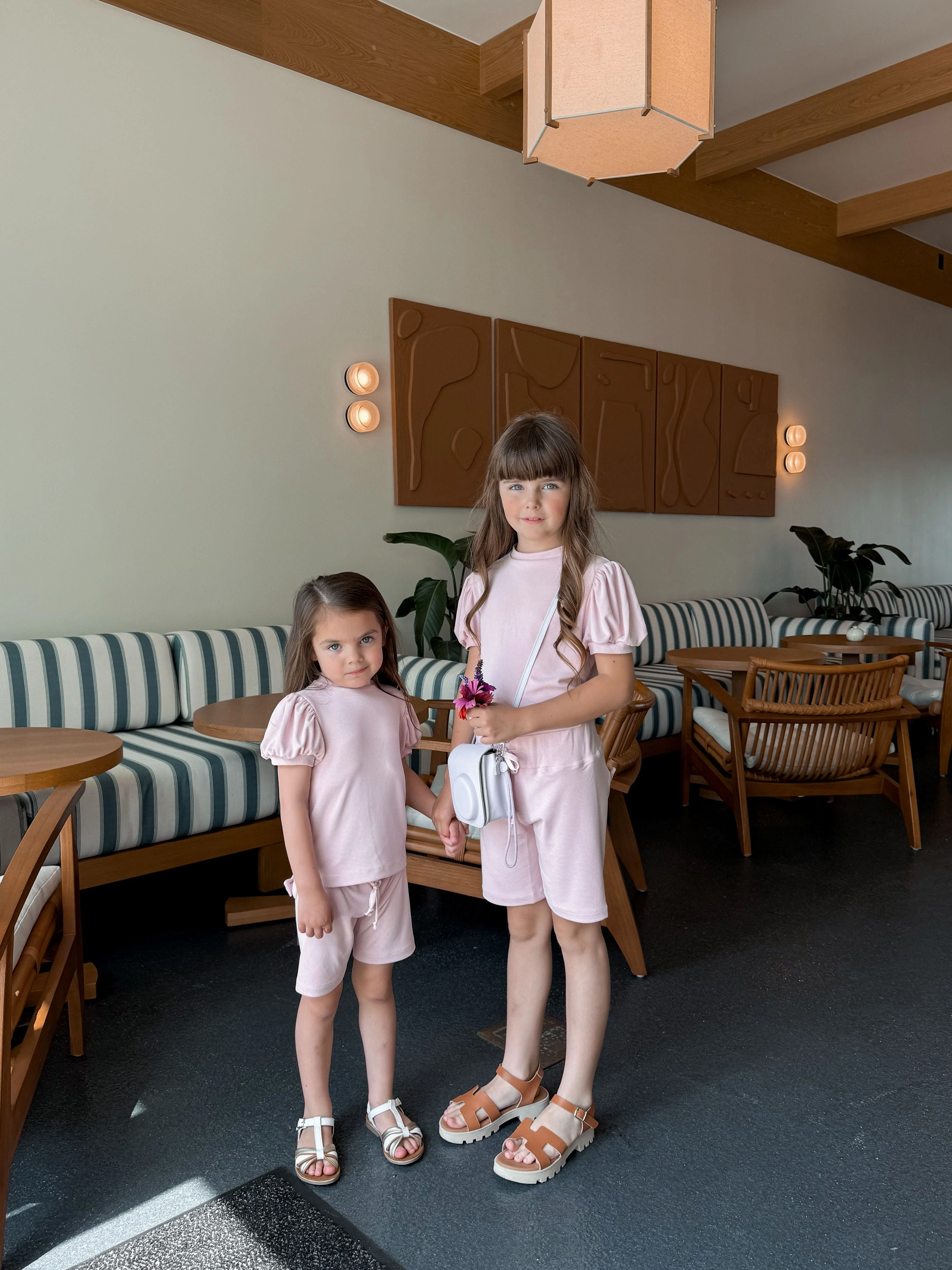 Pink Top and Biker Shorts Set - Image 9