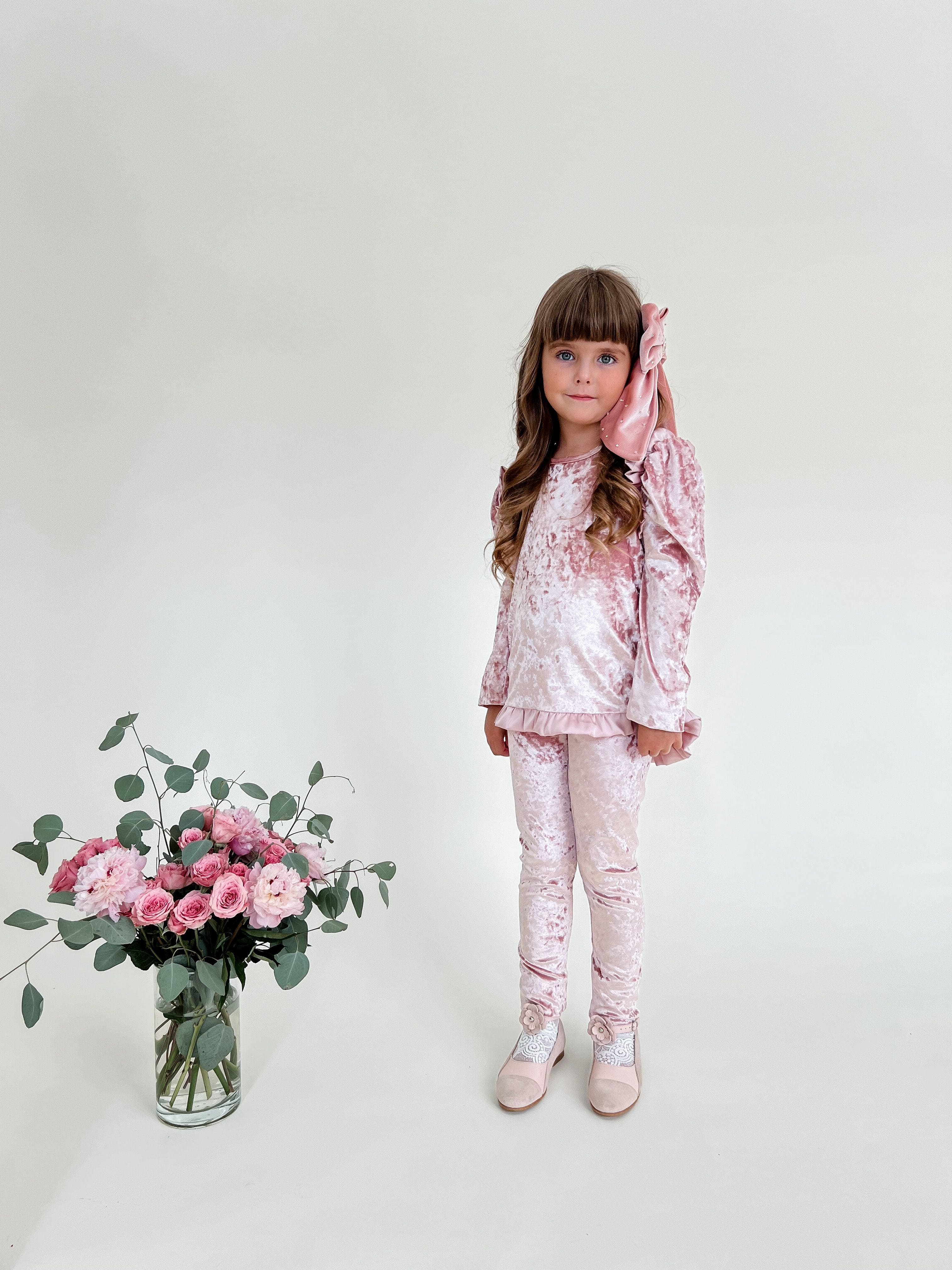 Pink Velour Lounge Set - Image 7