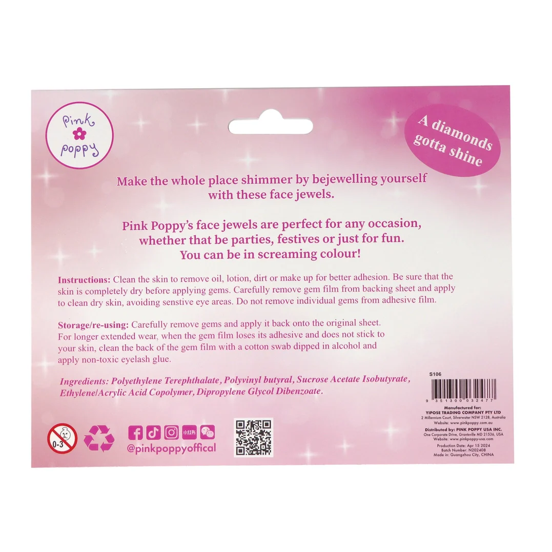 Kids’ Sparkling Face Jewels - Image 3