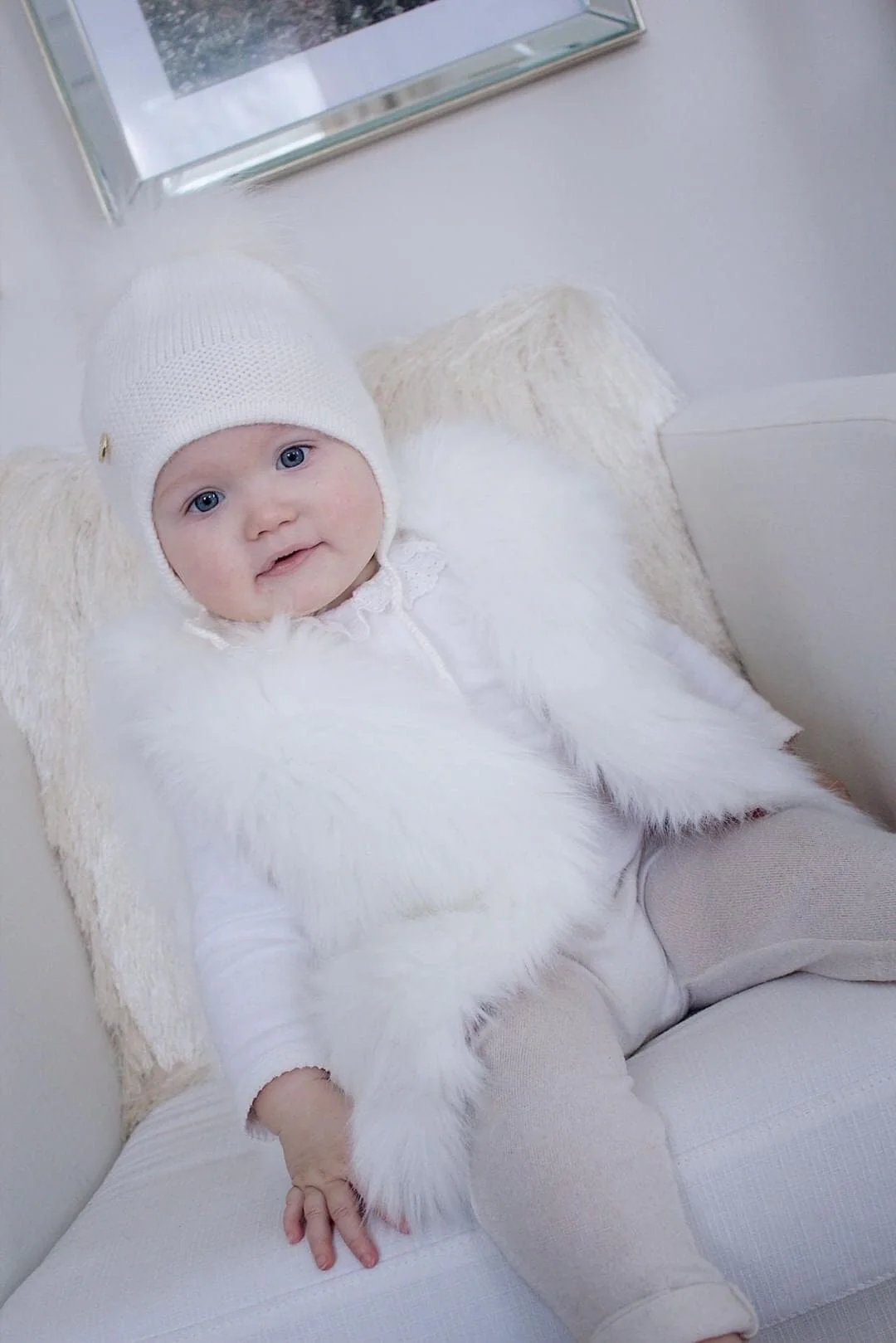 Cashmere Aviator Pom Hat - Image 24