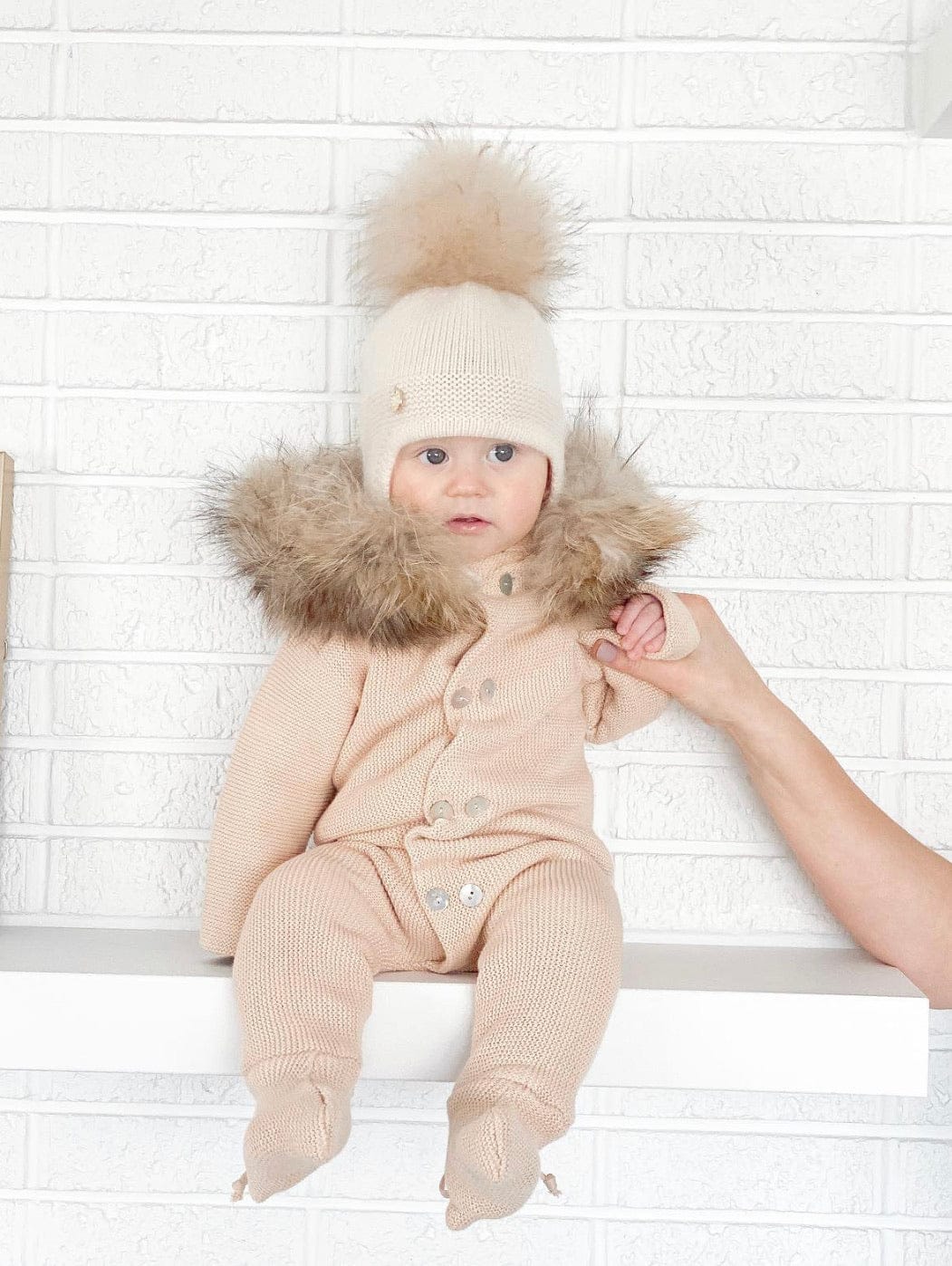 Cashmere Aviator Pom Hat - Image 33