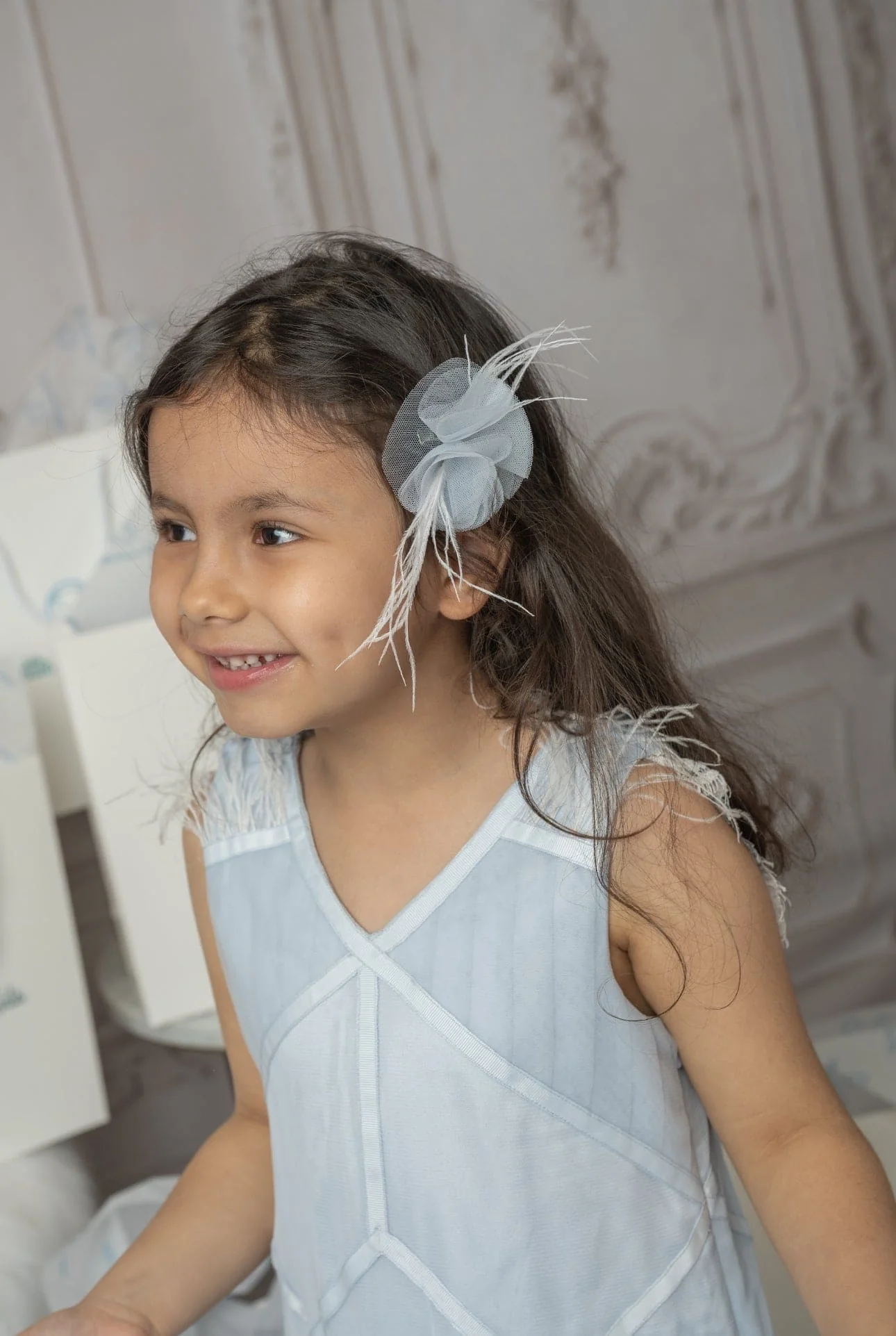 Skylar Blue Tulle Tutu Dress - Image 15