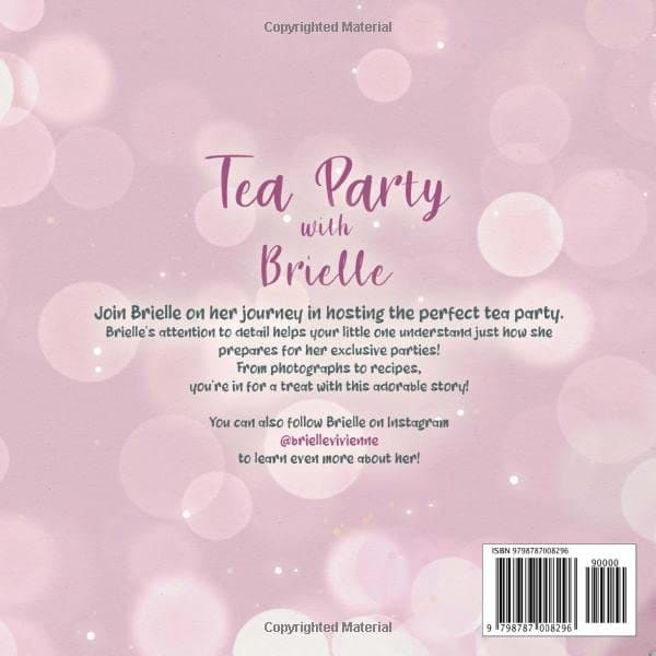 Tea Party with Brielle Book - Image 2