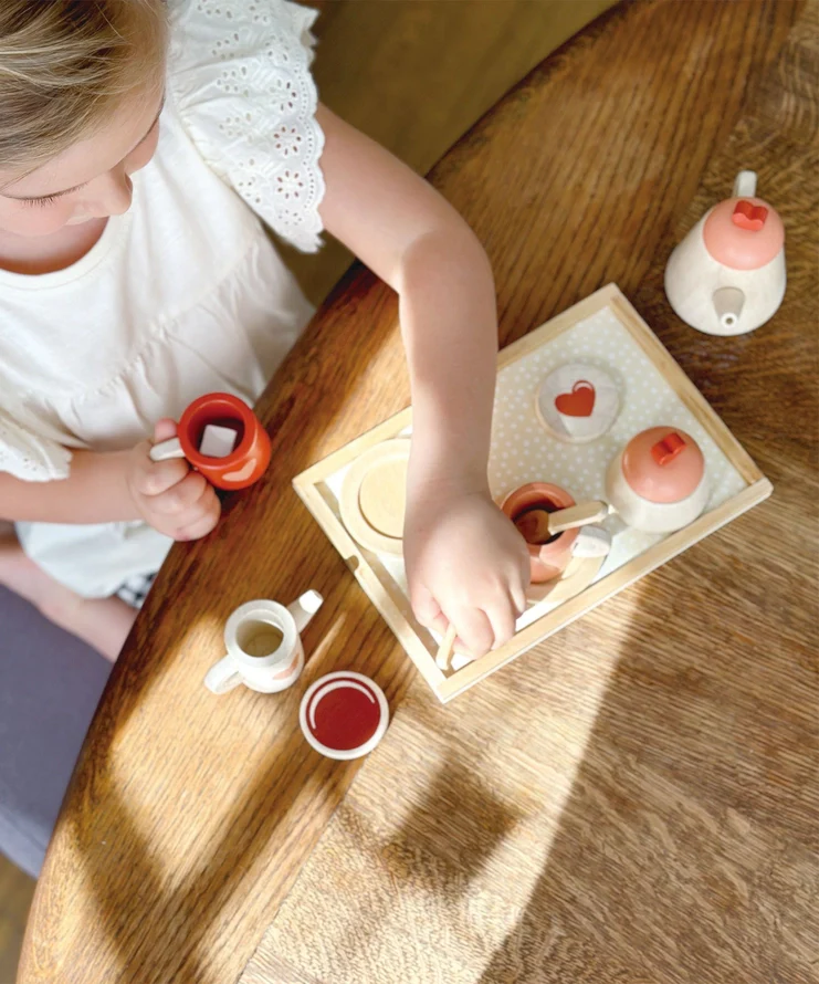 Tea Time Tray Set - Image 4
