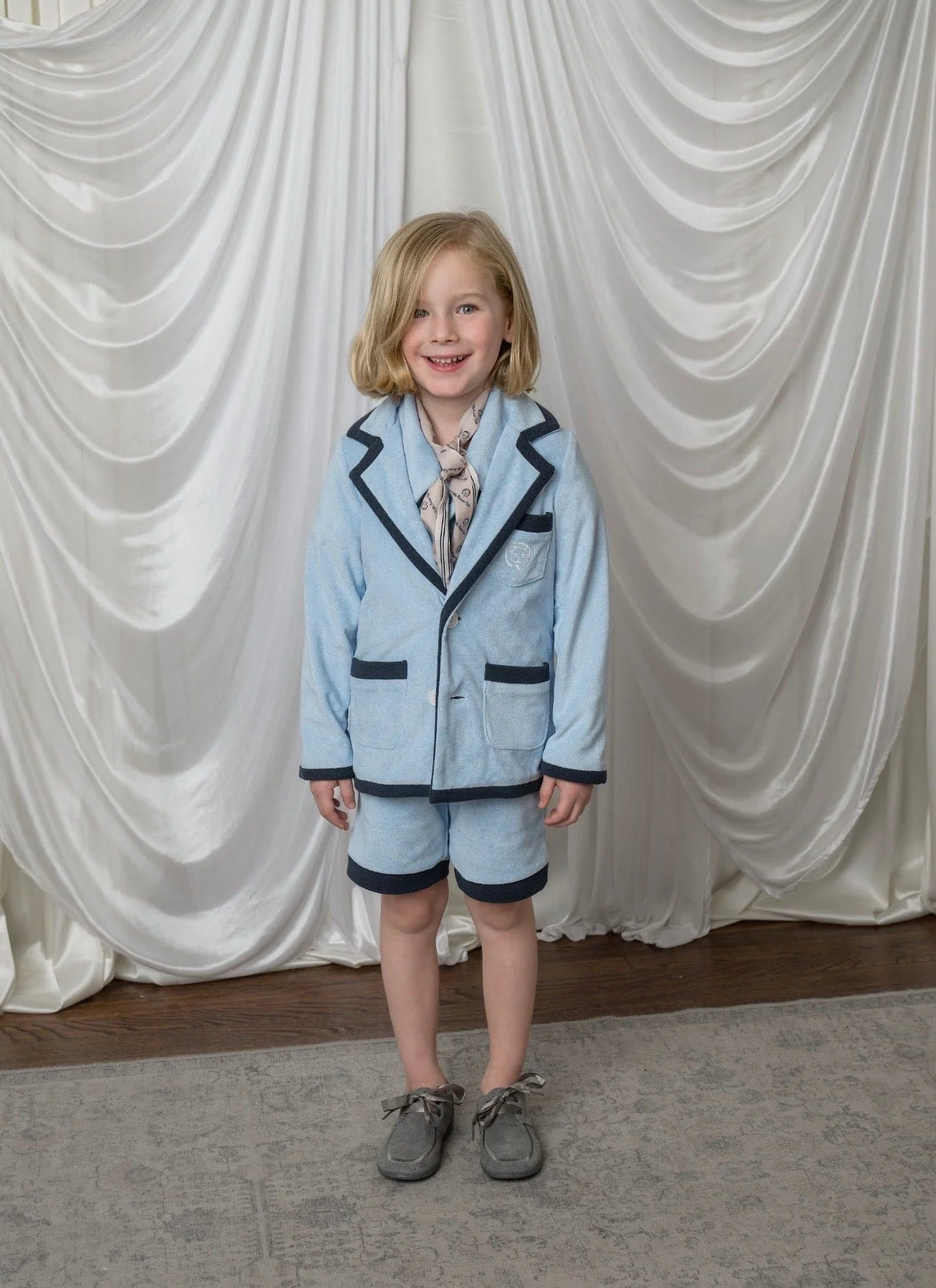 Terry Baby Blue Boys' Blazer - Image 13