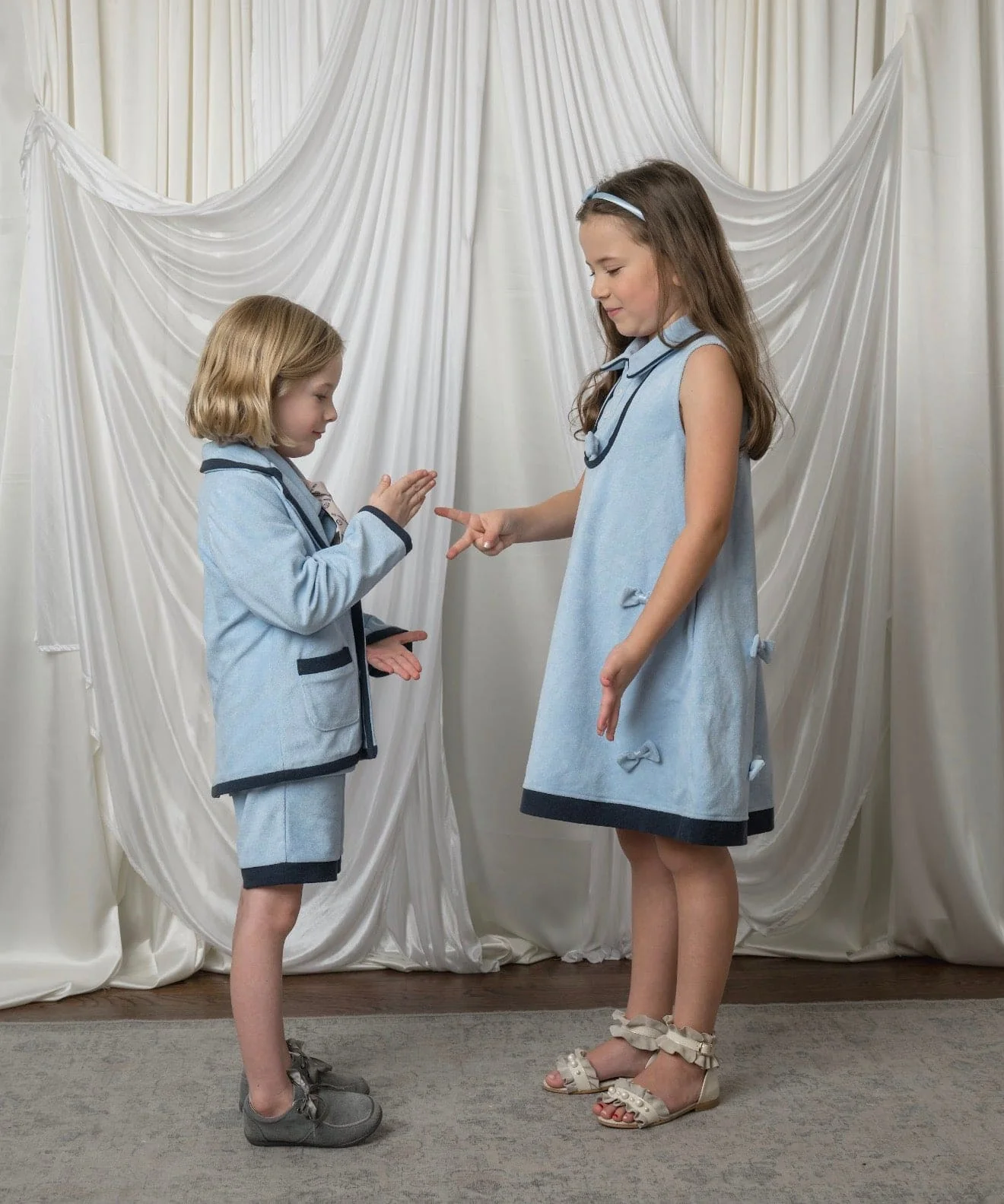 Terry Baby Blue Dress - Image 9