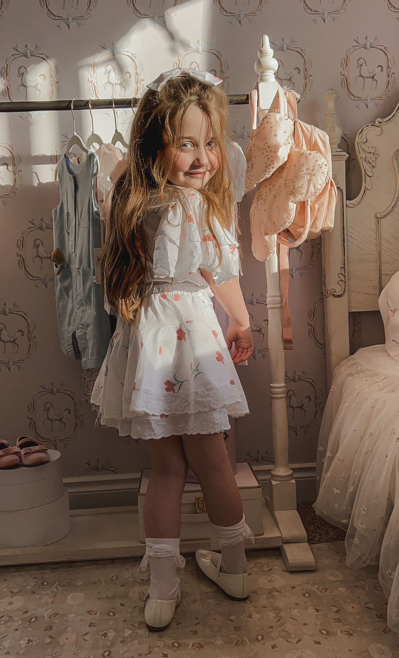 Tulip Cotton Blouse and Shorts Set - Image 11