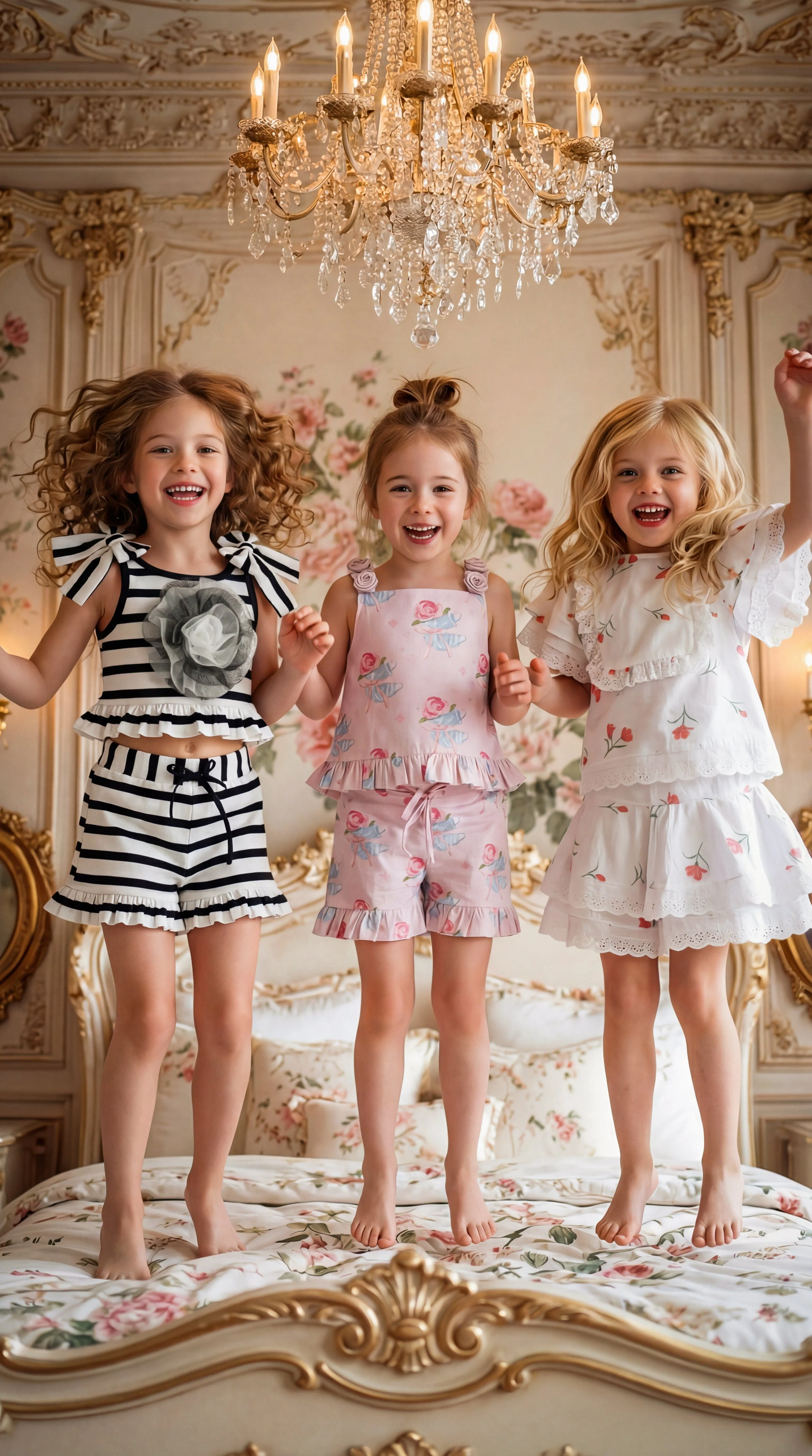 Tulip Cotton Blouse and Shorts Set - Image 18