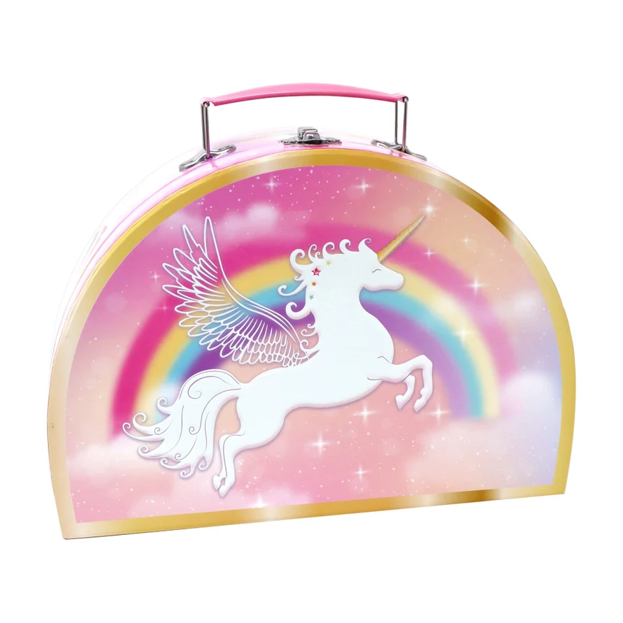 Unicorn Dreamer 10 Piece Tin Tea Set in Carry Case - Image 4